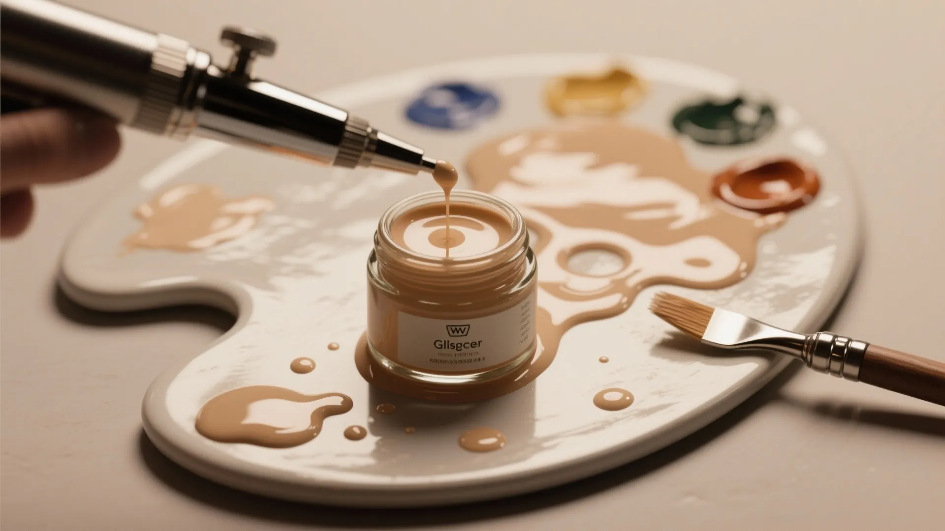 3. Glycerin or Humectant Mix (slows drying)