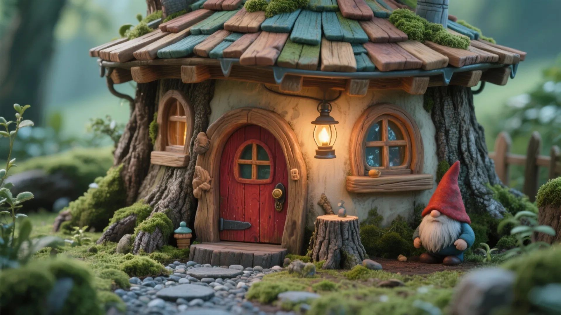 DIY Tree Stump Gnome House: Creative Guide for Small Spaces: Fast-Track Guide to Building a Whimsical Gnome House in Minutes