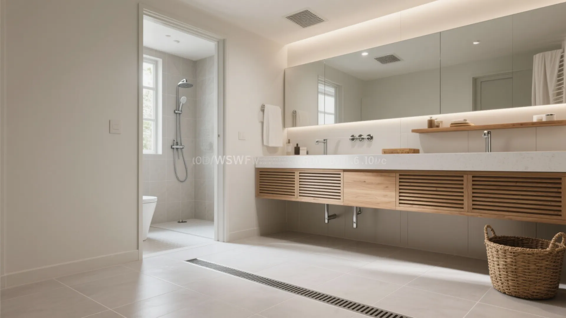 Monsoon-proof bathrooms and utility zones