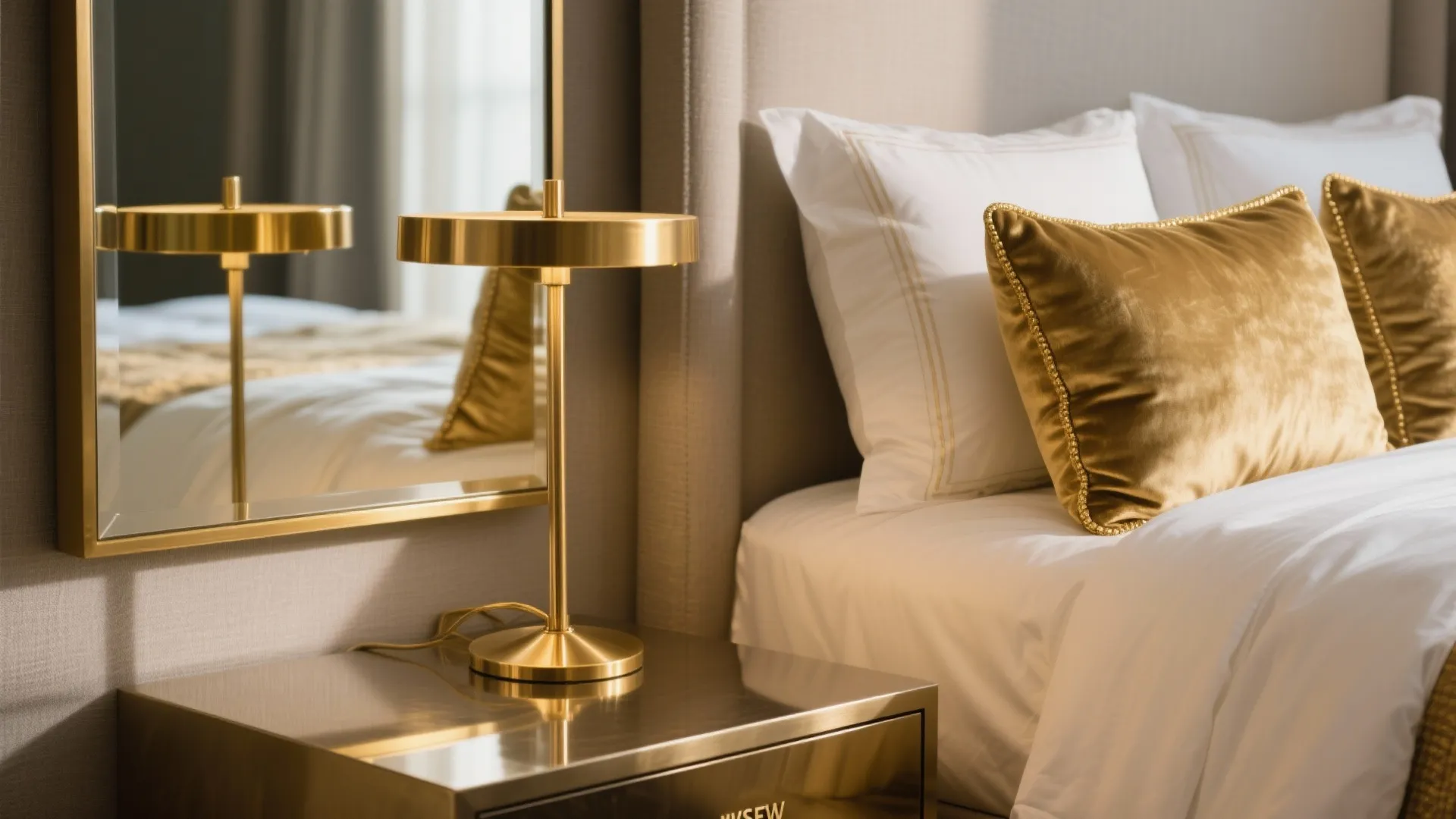 Gold as Accent, Not Overwhelm