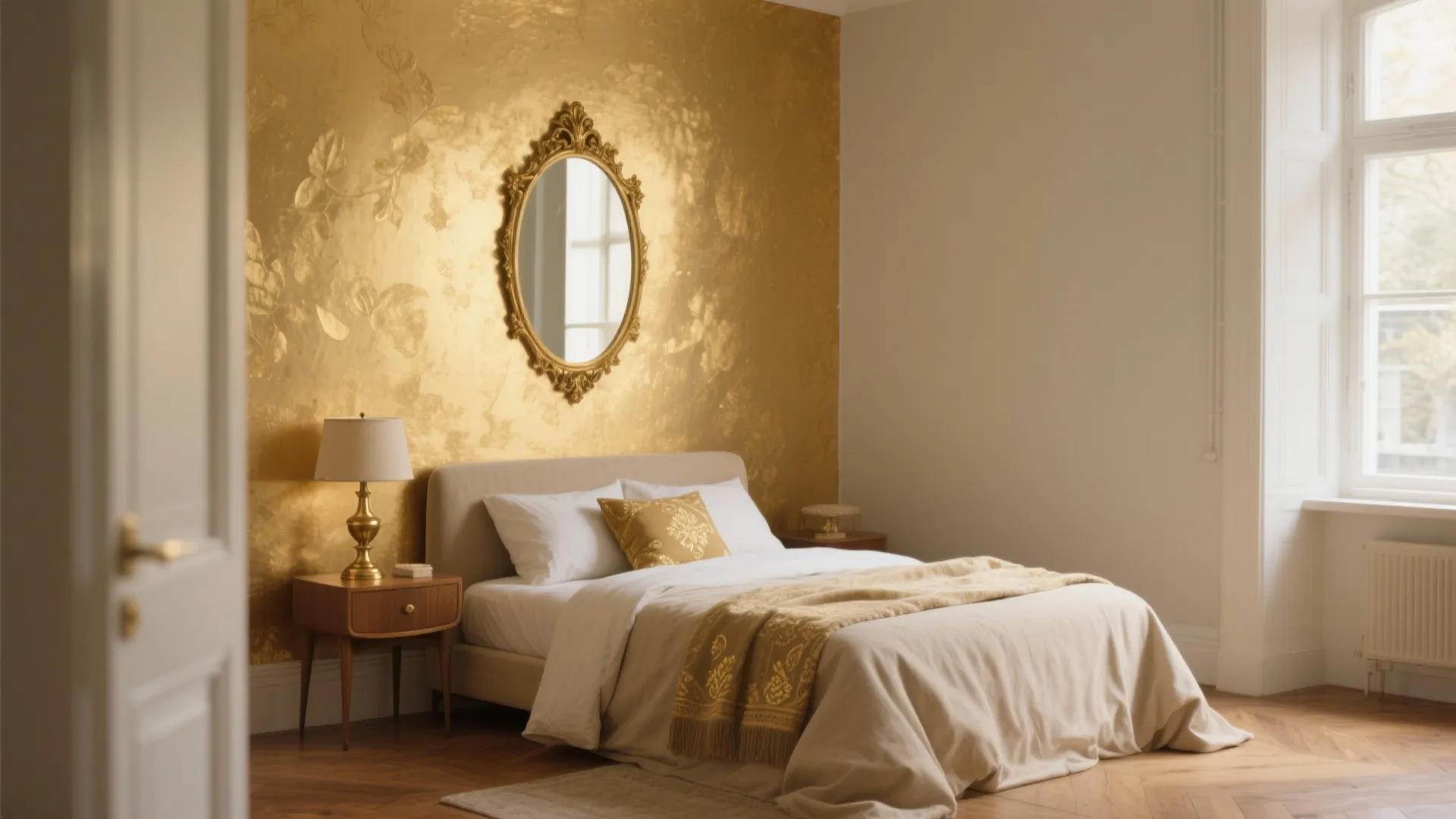 5 Gold Color Bedroom Ideas: Creative gold bedroom ideas to make small spaces feel luxurious and warm