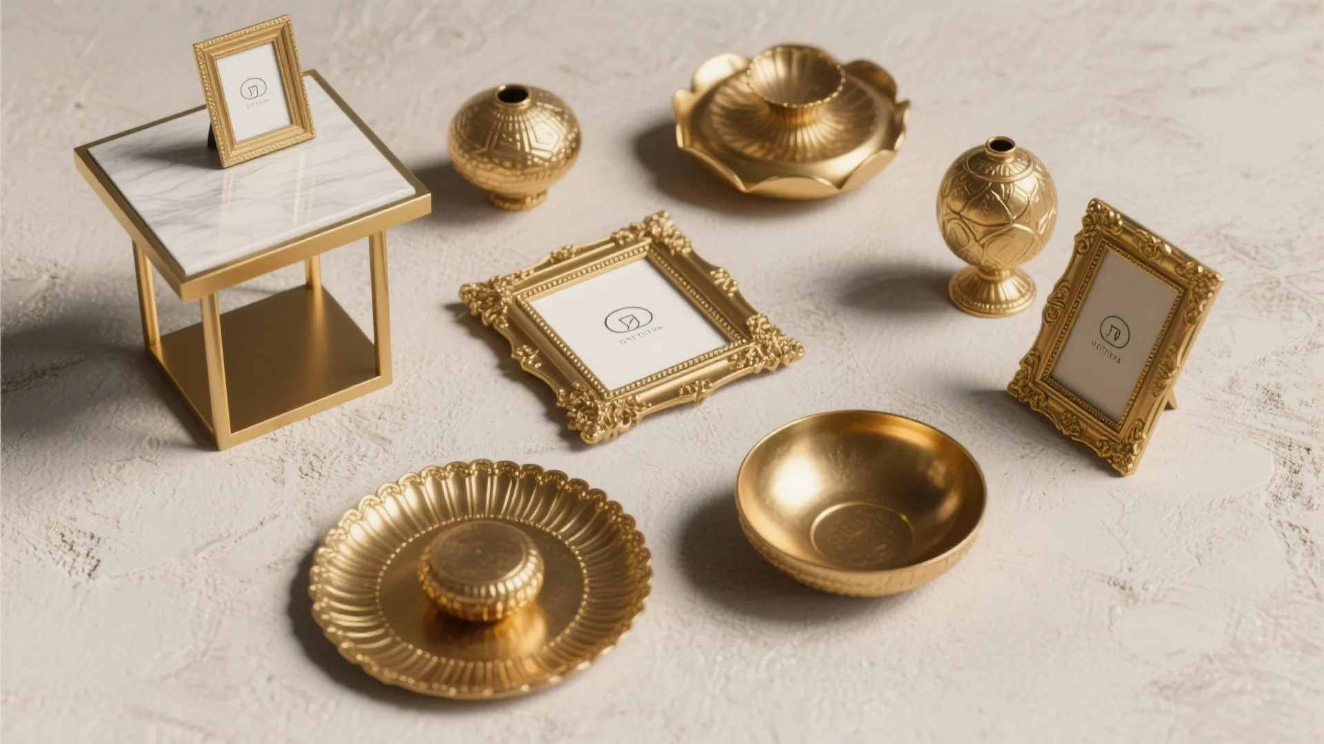 Gold and Brass Accents
