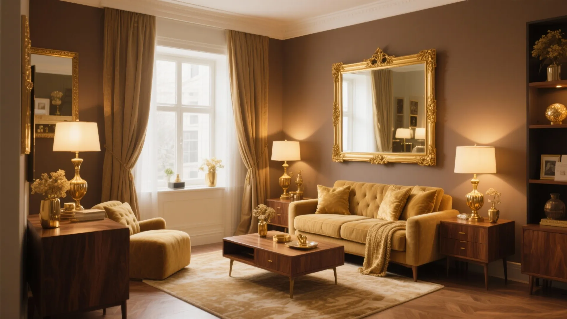 10 Gold Brown Living Room Ideas for a Cozy & Stylish Space: Warm, sophisticated, and on-trend — my top 10 gold brown living room ideas, backed by real design experience.