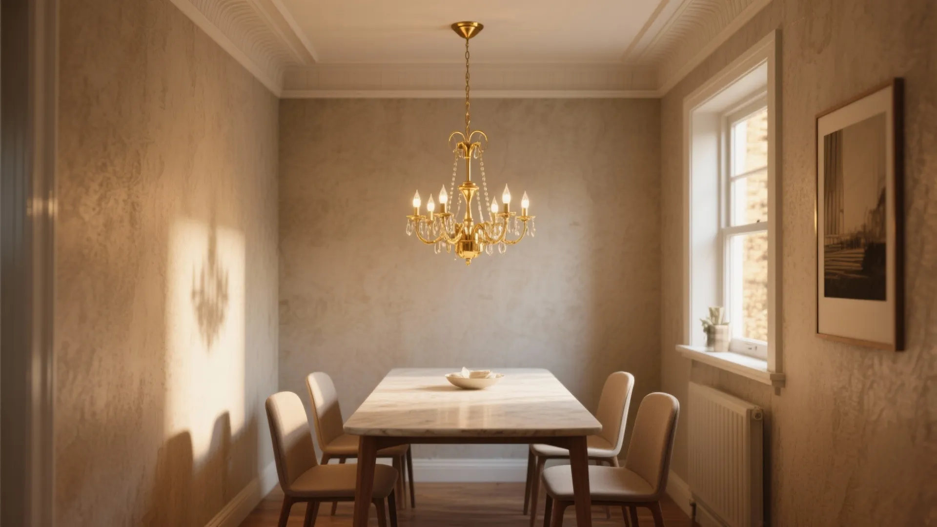 5 Gold Dining Room Light Fixture Ideas: 5 creative ways to use gold dining room light fixtures in small and modern homes