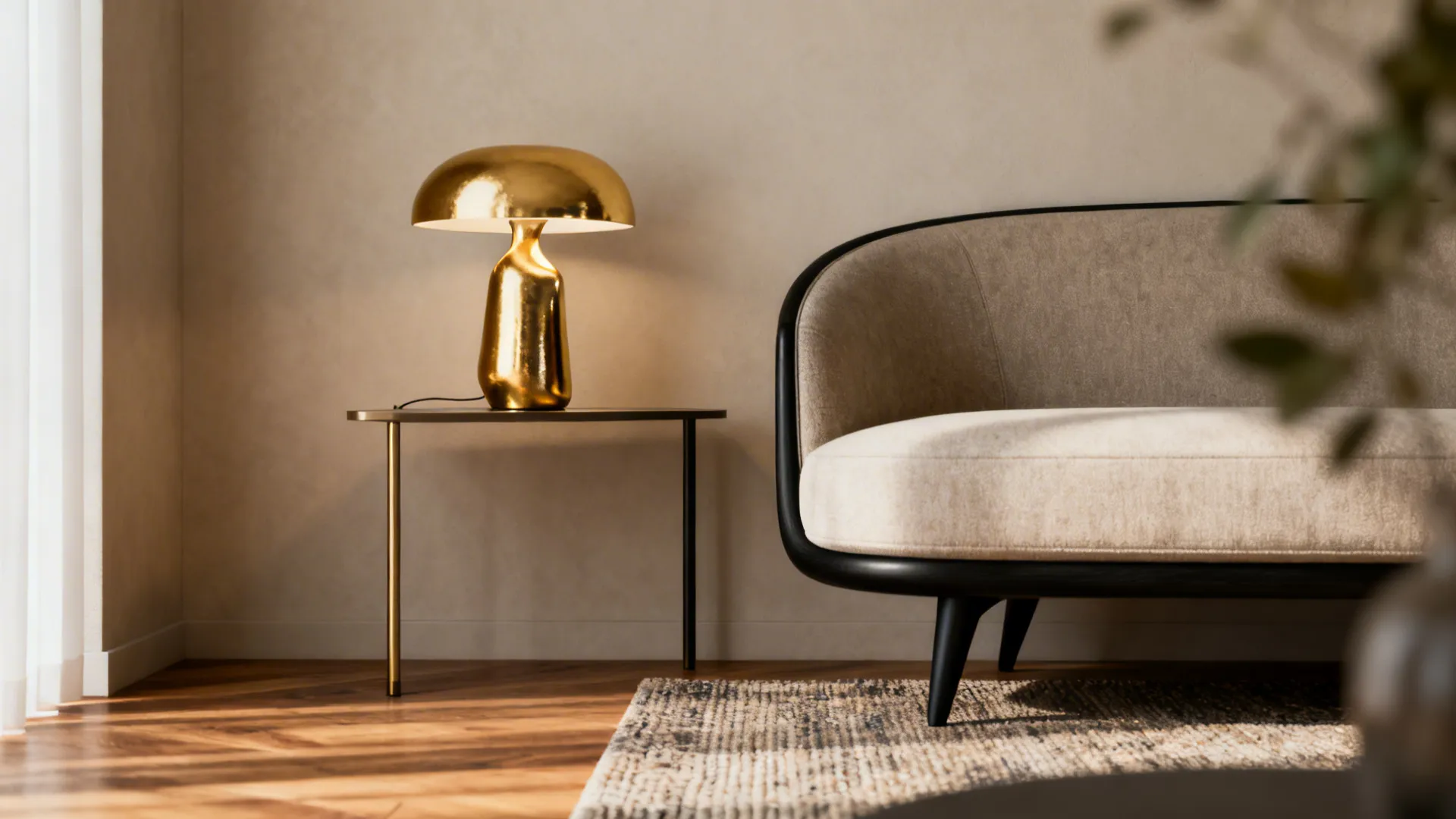 5 Gold Table Lamp Ideas for Living Rooms