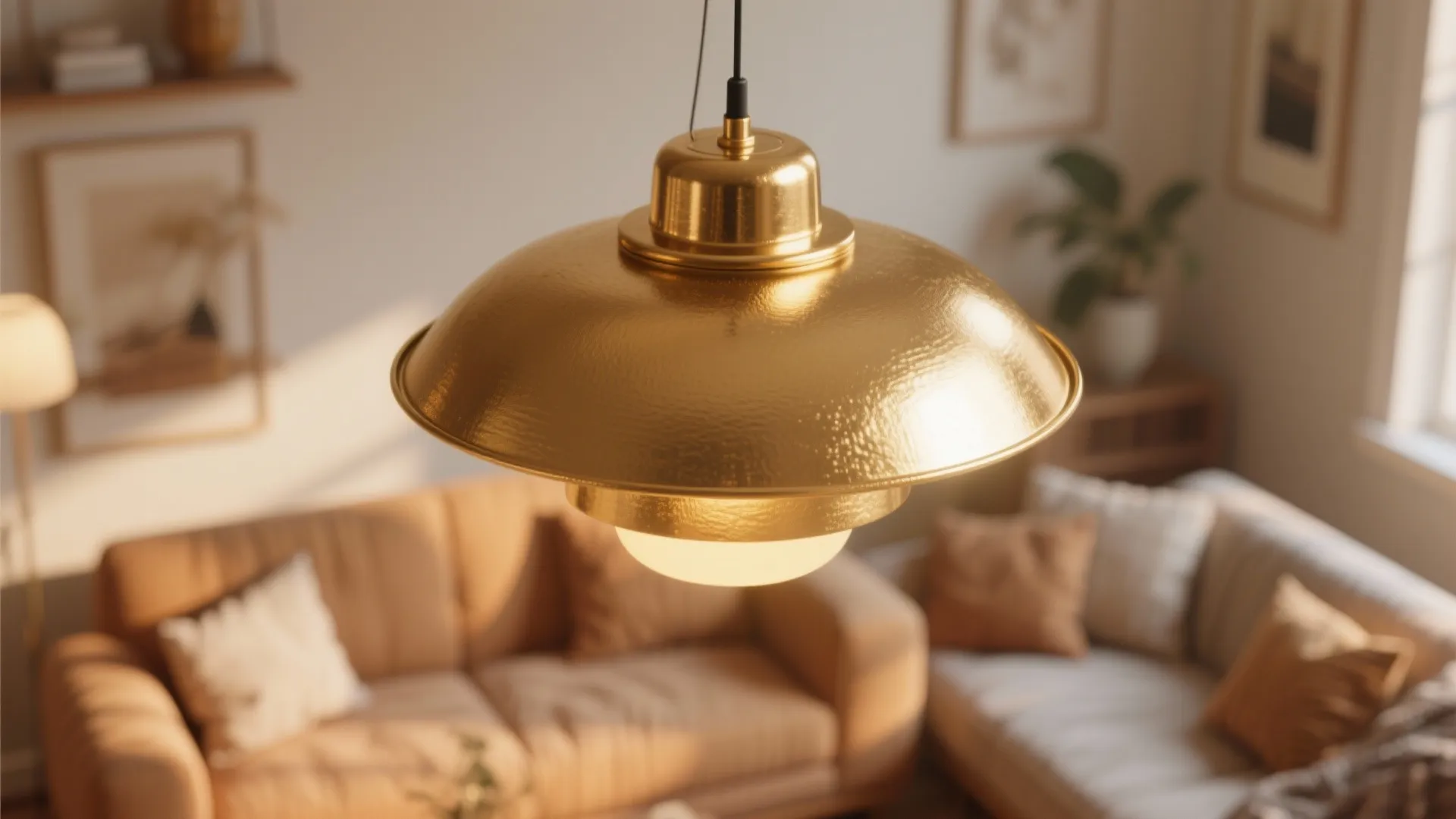 6. Golden Lighting Fixtures