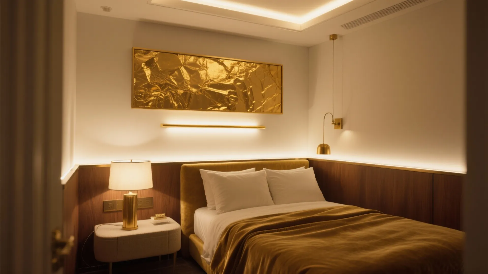 Lighting to Make Gold Glow