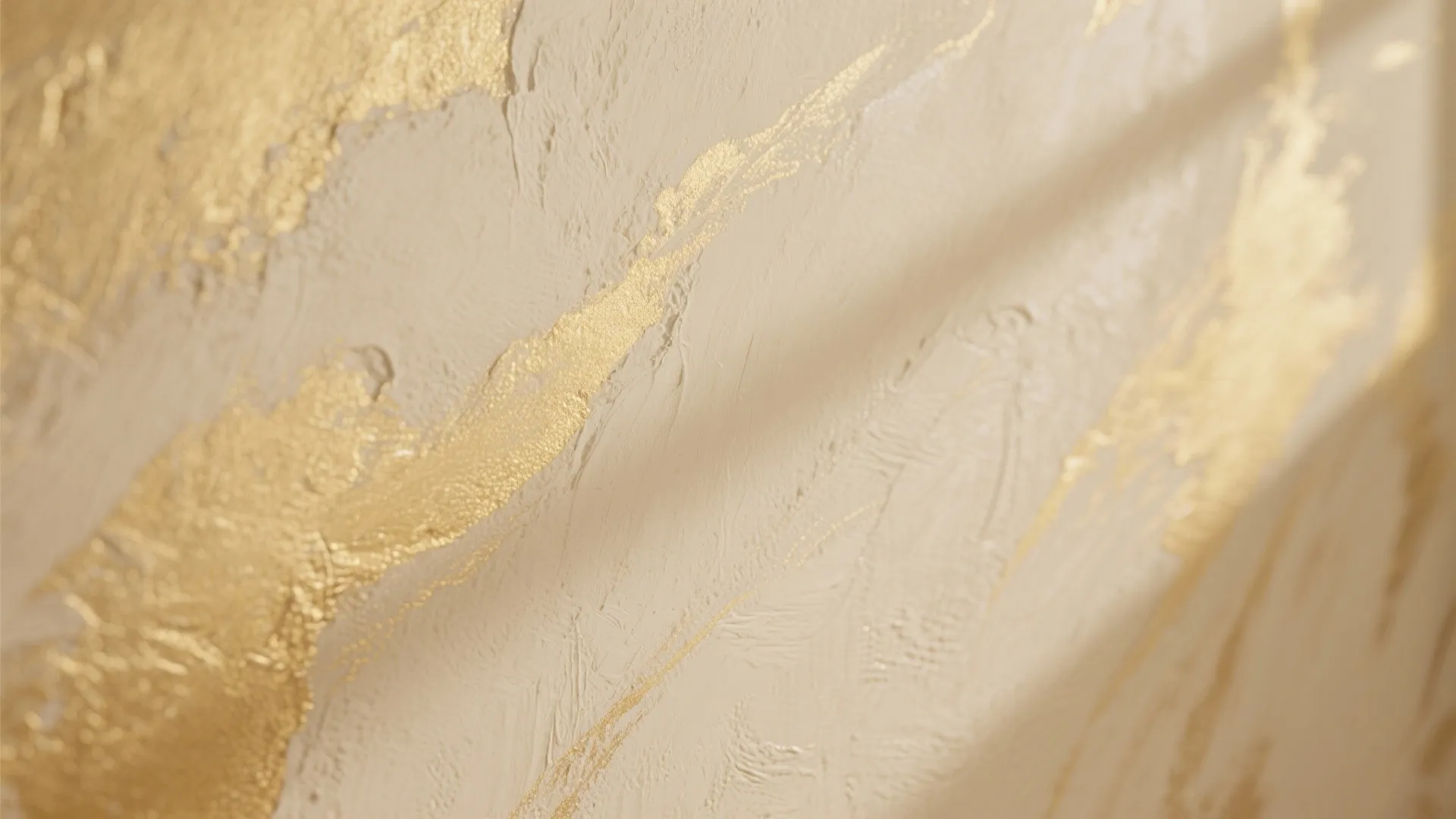 Soft Gold Walls With Texture