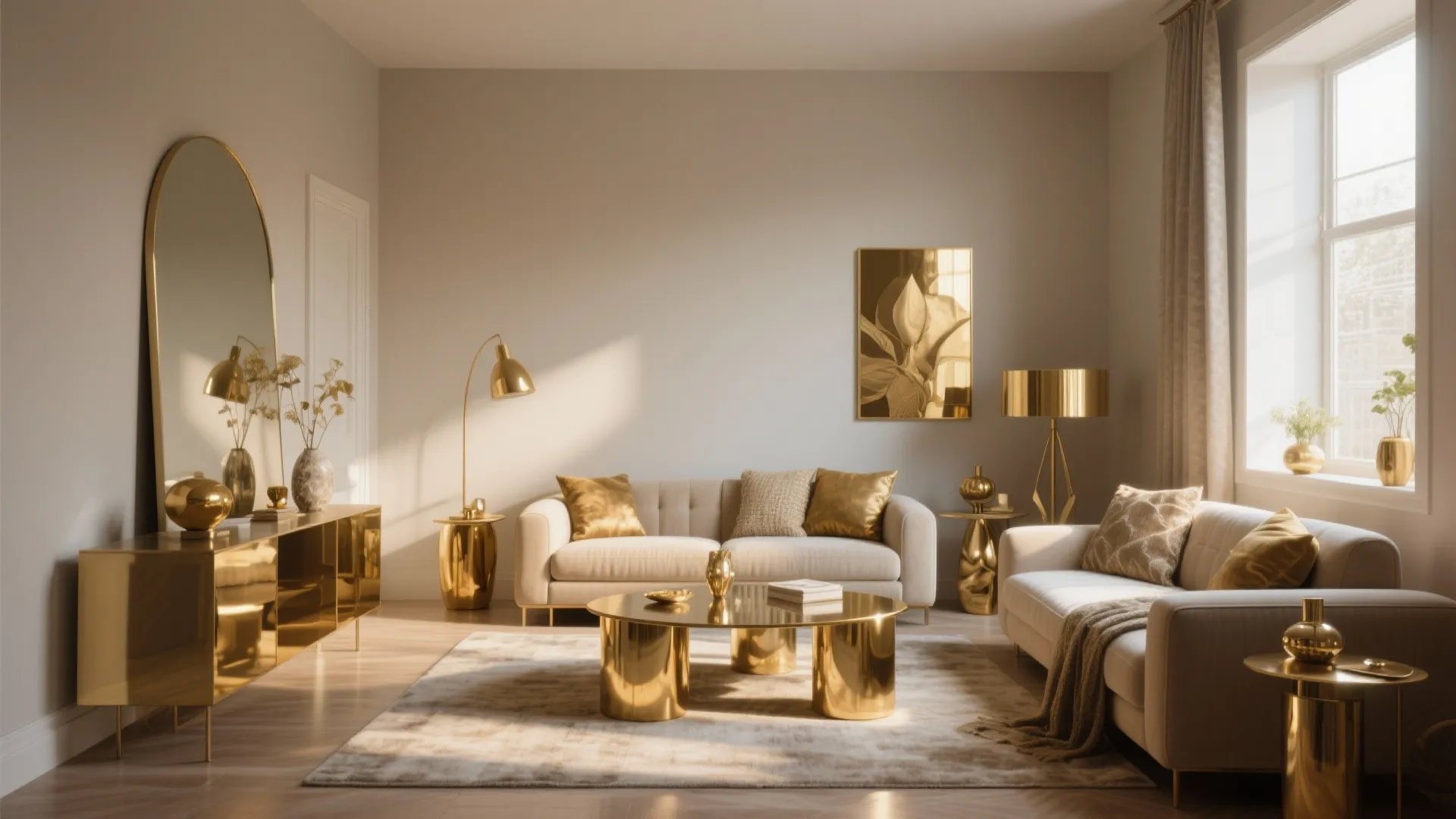 10 Gold Living Room Ideas for a Chic, Timeless Interior: Elegant gold living room ideas that blend trend, warmth, and function