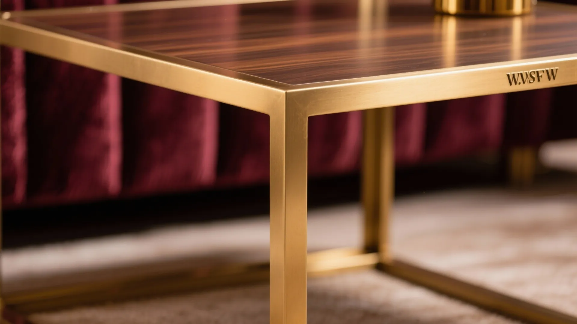 Tip 2: Gold-Trimmed Furniture