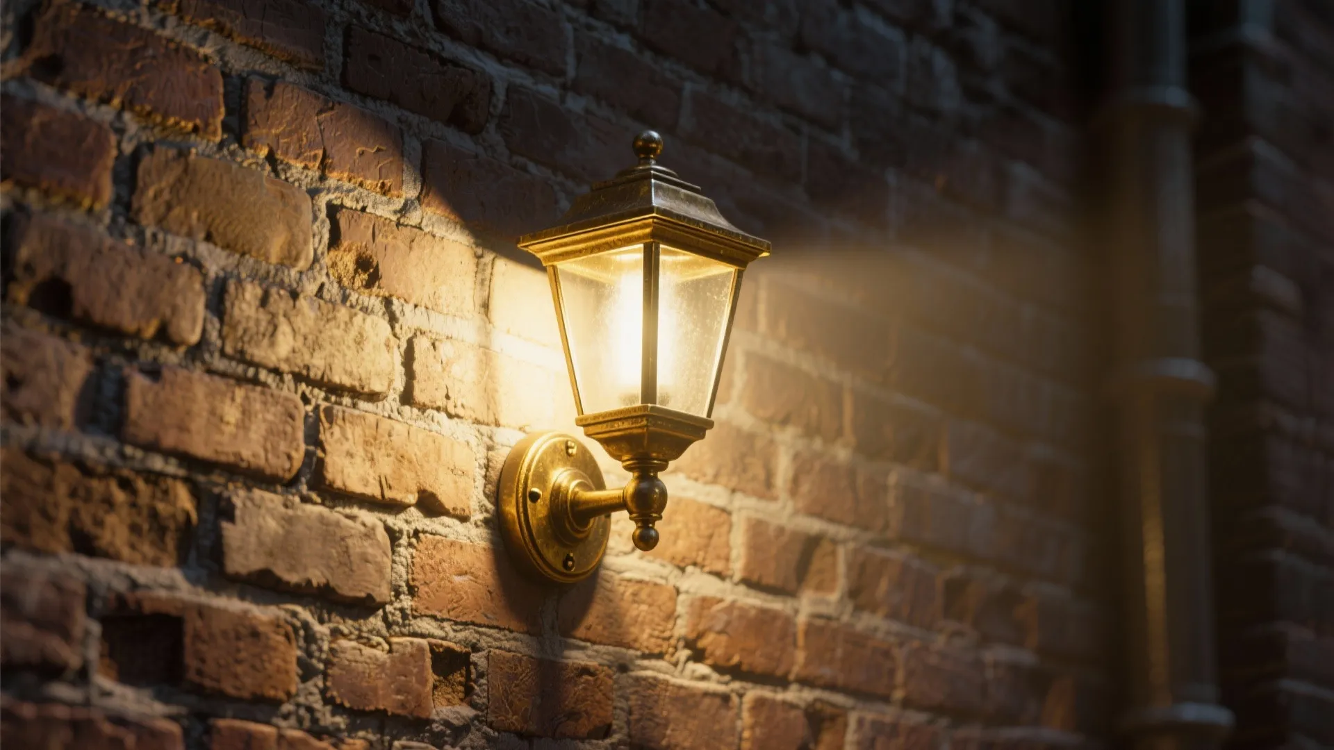 3. Accent uplighting on textured walls