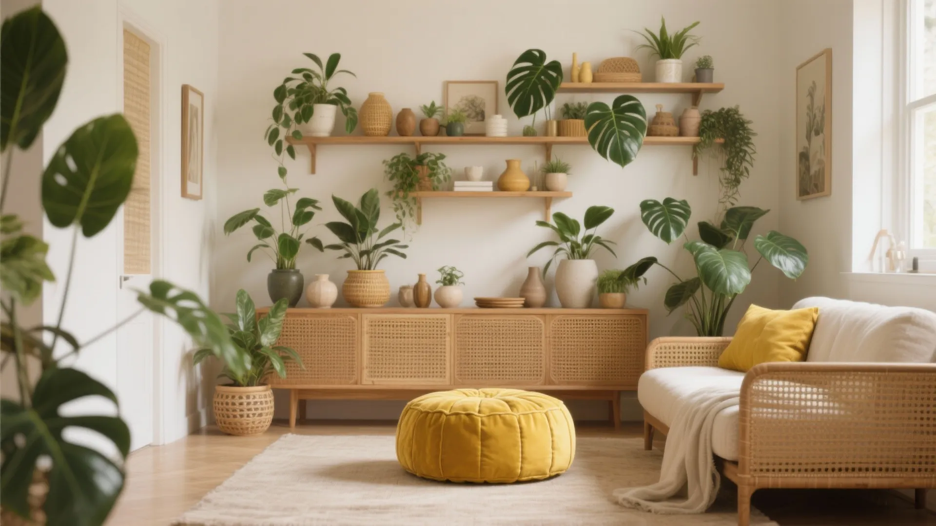 Golden Yellow + Botanical Greens