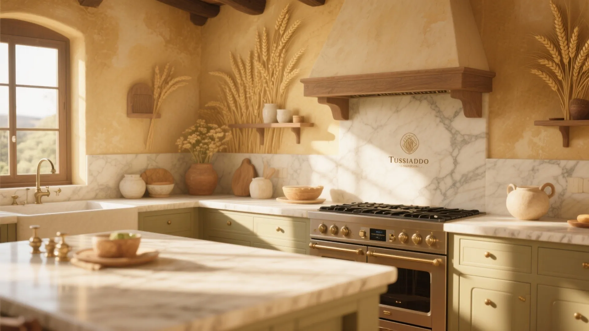 6. Golden Wheat Glow