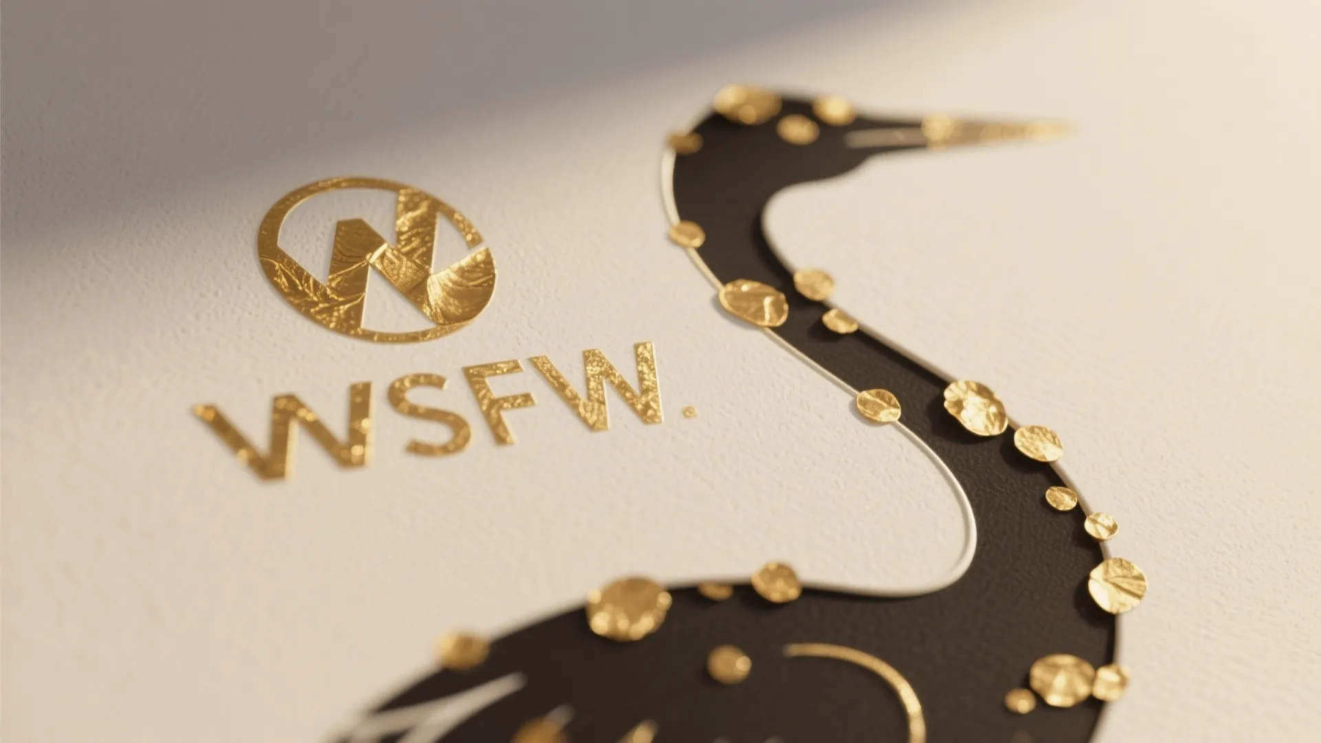 Monochrome Line-Art Cranes (with subtle metallic highlights)