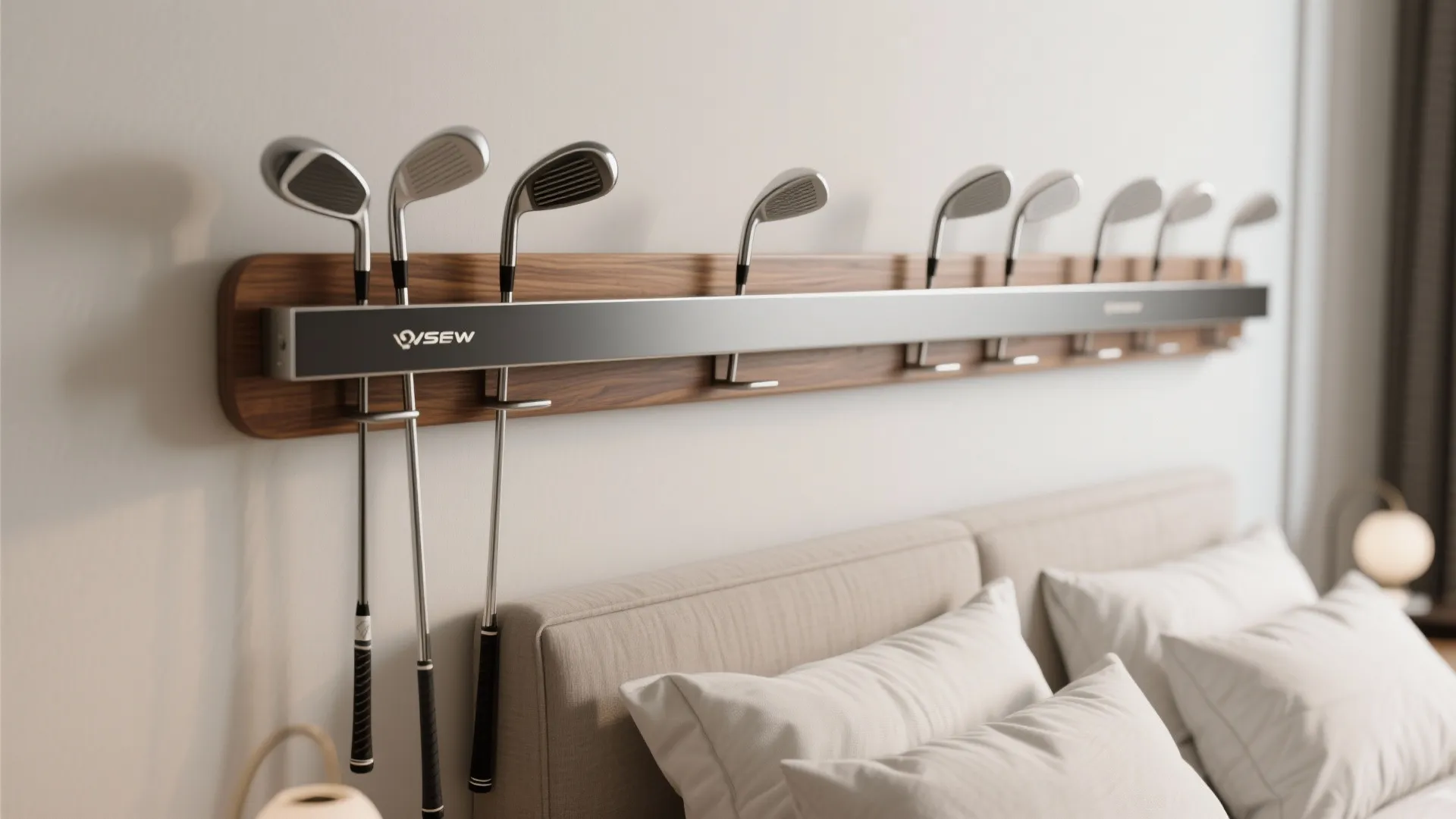 2. Golf Club Display Rack