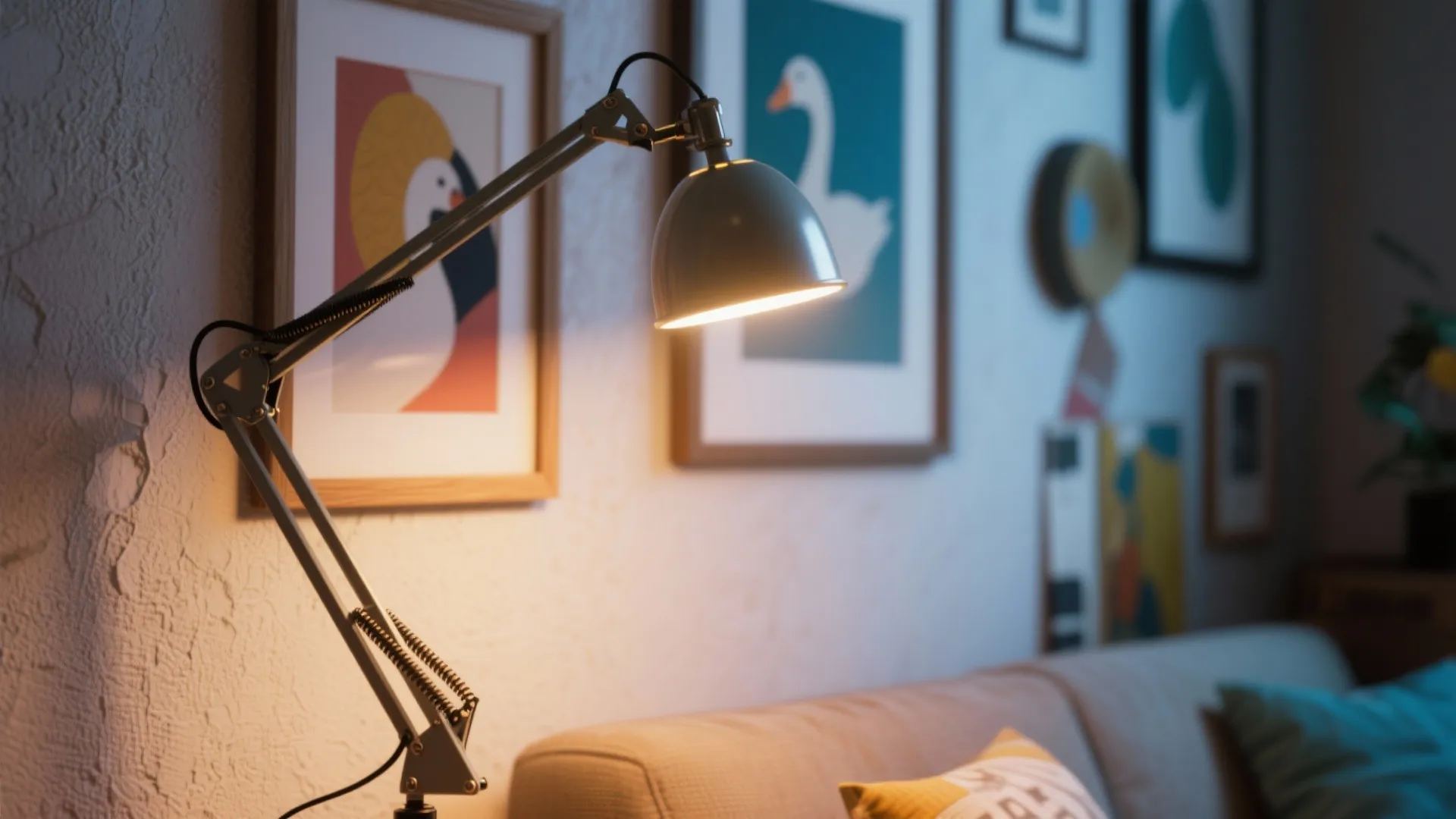 5. Adjustable goose-neck arm for precise accents