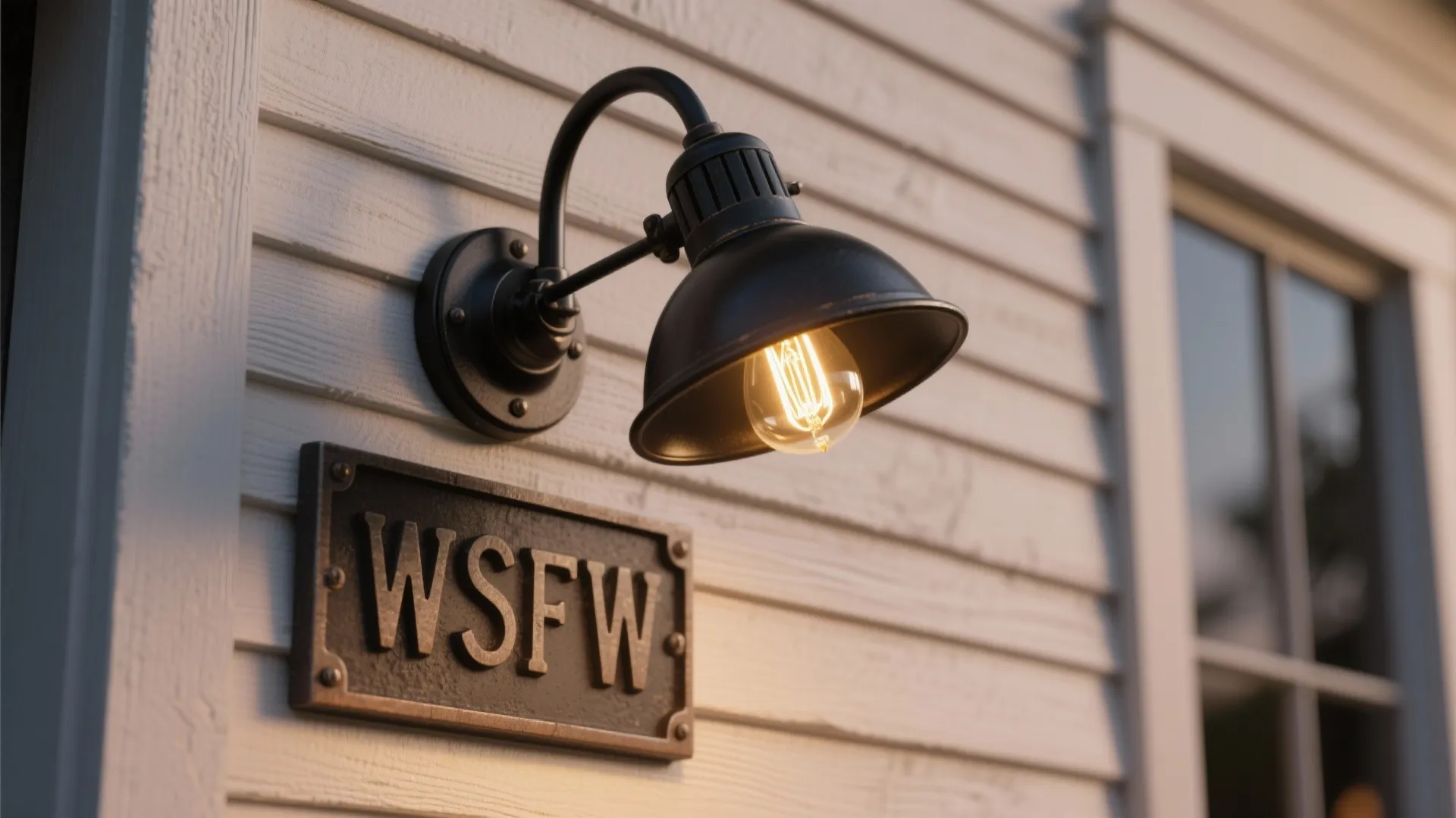 2. Industrial Barn-Style Goosenecks