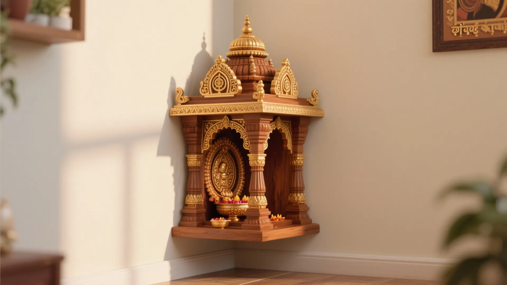 Temple Style with Gopuram Top