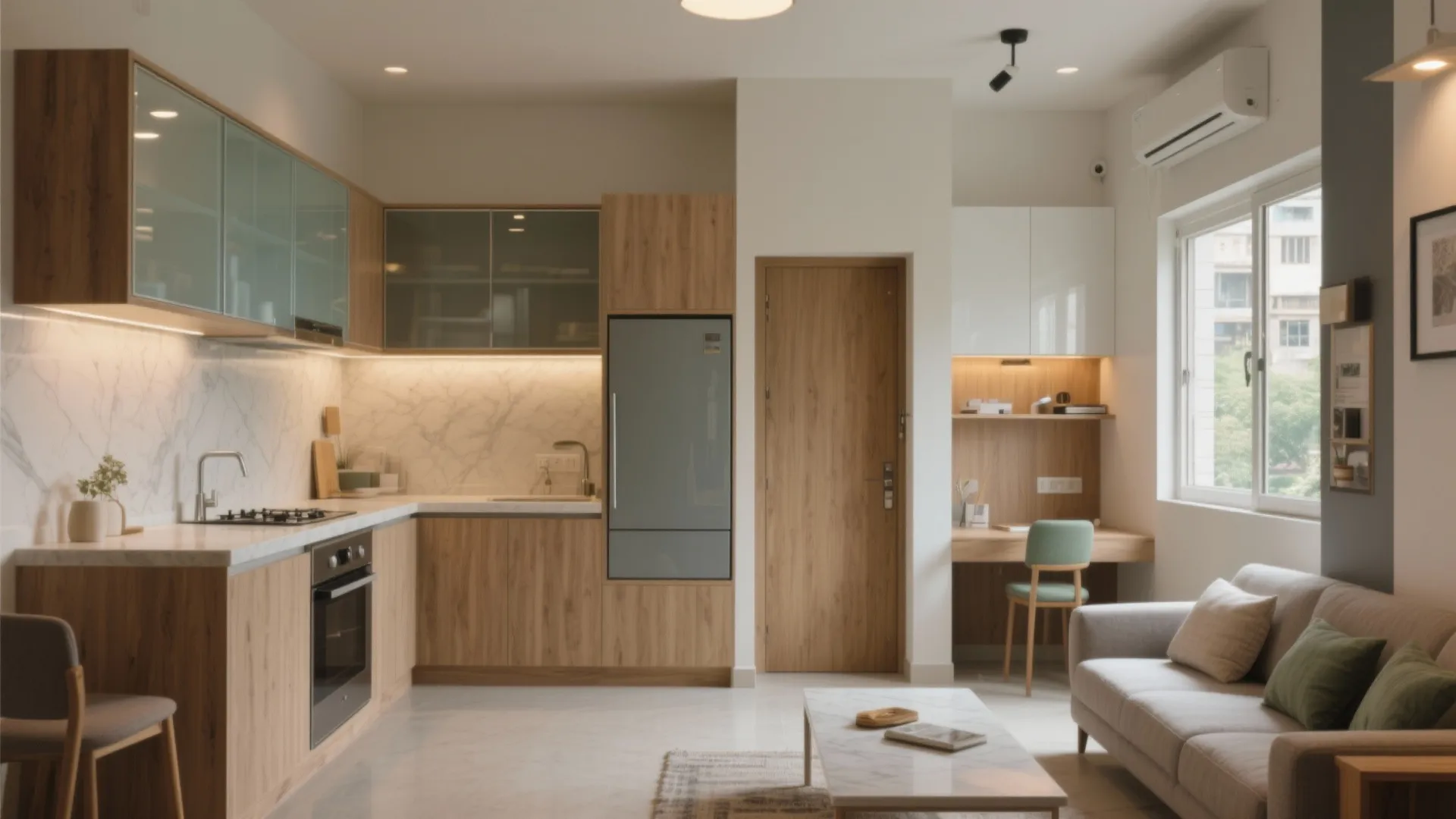 5 Smart Ideas for a 1 BHK Flat in Goregaon East: Space-savvy design inspirations, real costs, and pro tips for Mumbai’s compact homes