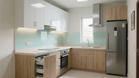2 BHK Flat in Goregaon West: 5 Smart Kitchen Design Ideas