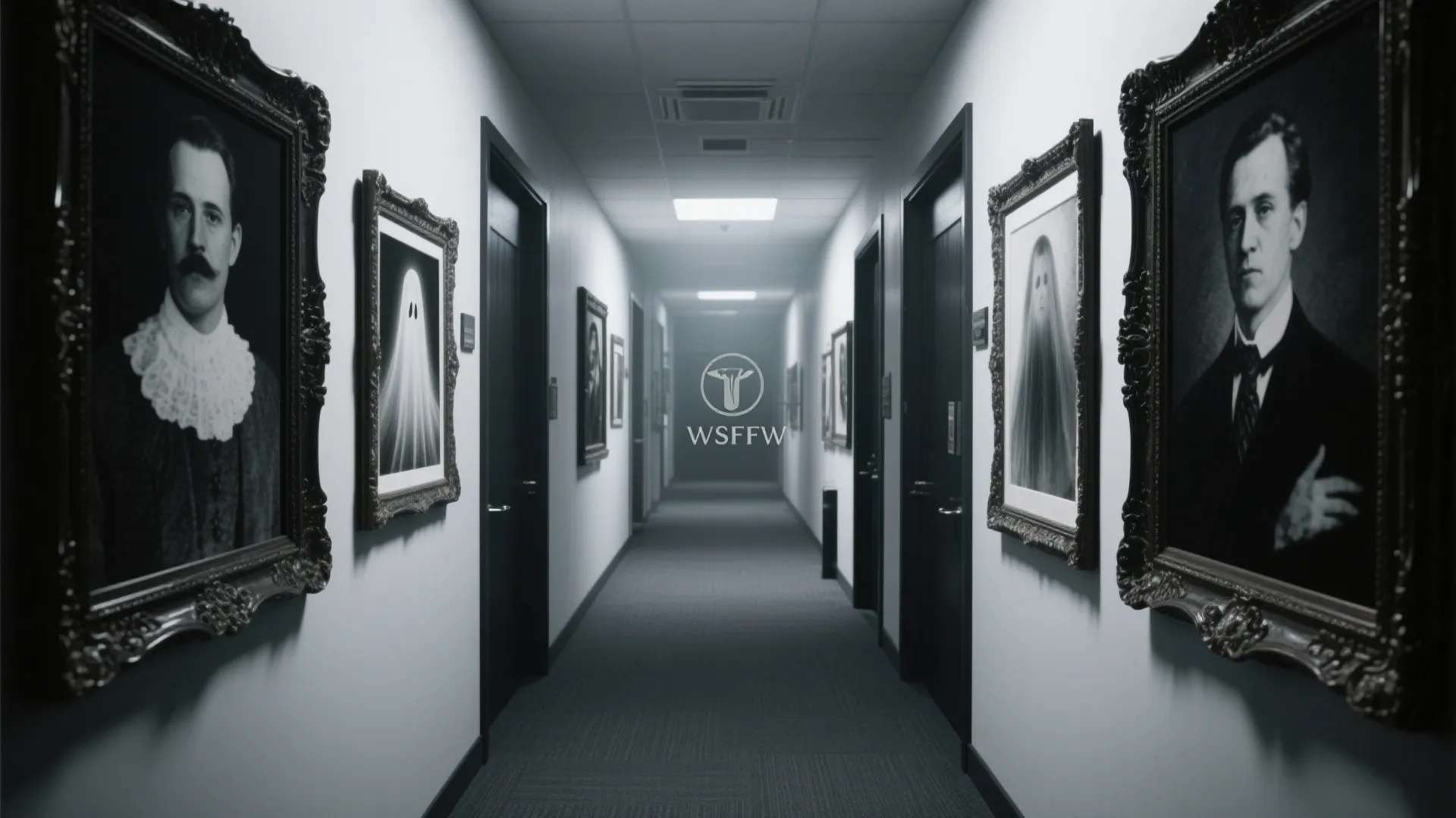 3. Gothic Gallery Wall