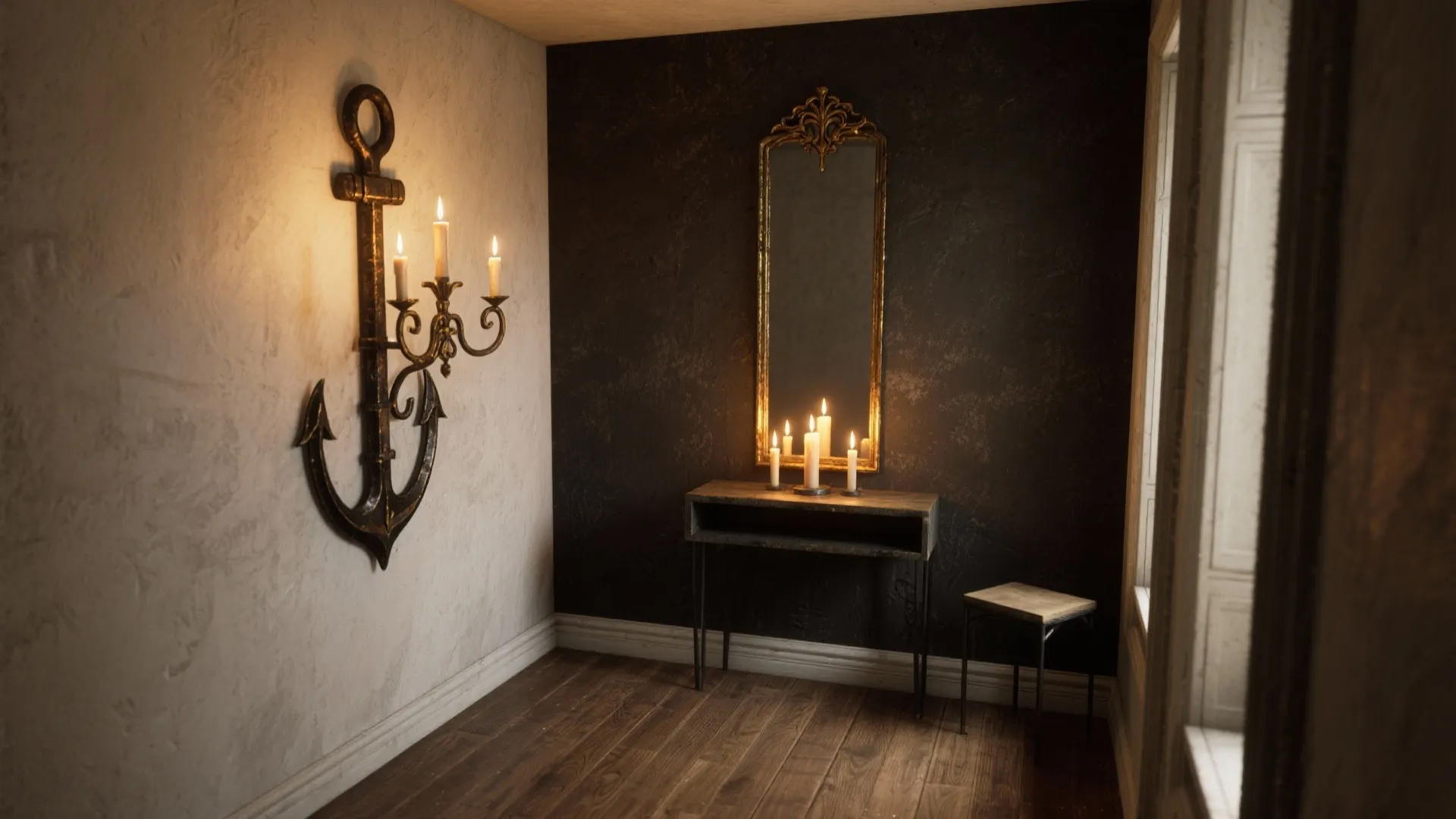 5 Gothic Wall Sconce Ideas for Small Spaces: How to use gothic wall sconces to add drama, scale, and function in compact rooms