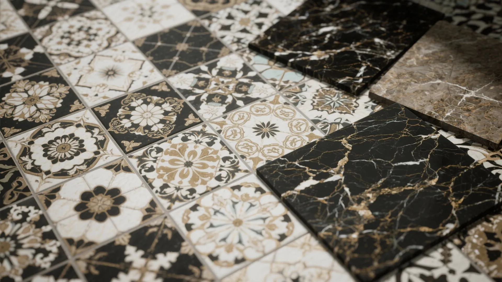 4. Gothic Tile Patterns