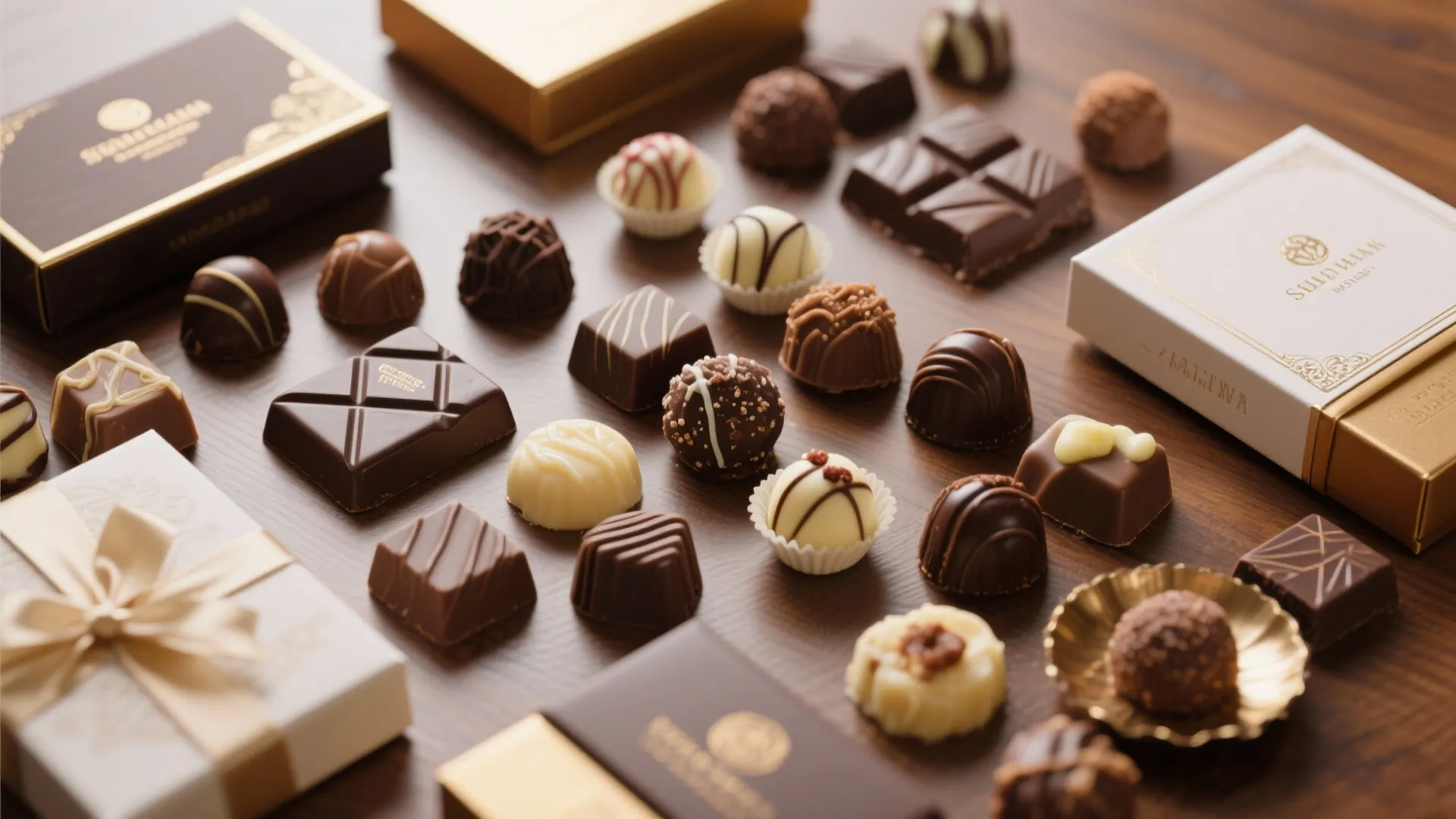 4. Gourmet Chocolate Sampler