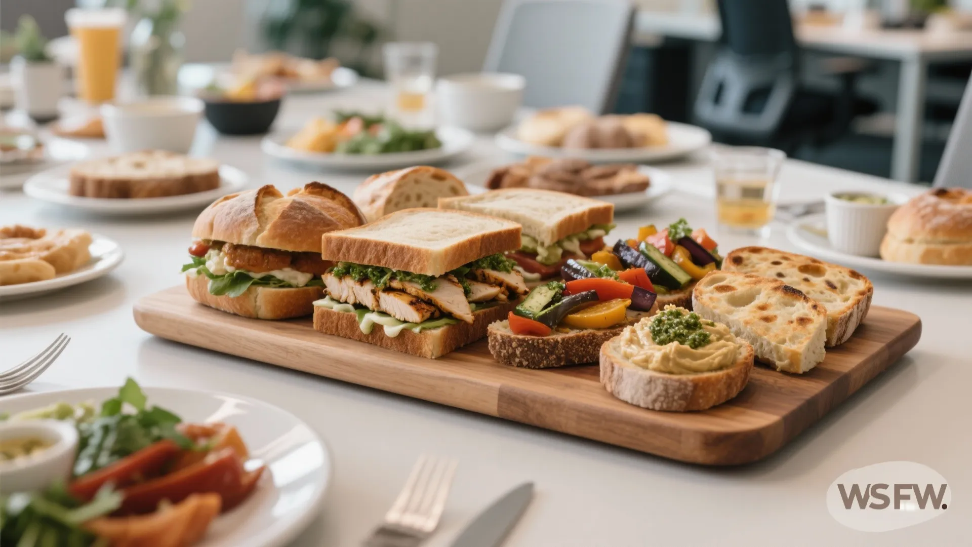 2. Gourmet Sandwich Platter