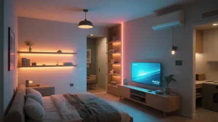 5 Small-Space Ideas with Govee Glide Wall Lights