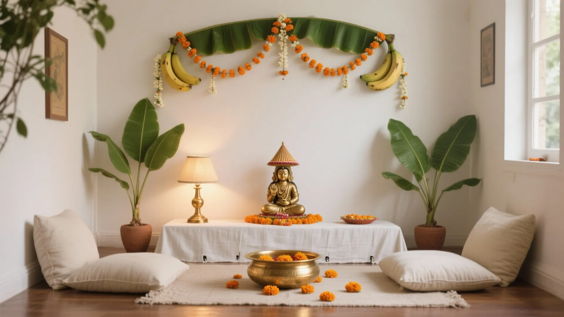 5 Gowri Pooja Decoration Ideas for Small Homes: A senior interior designer’s guide to warm, graceful, and space-smart Gowri Pooja decoration—rooted in tradition, styled for modern living