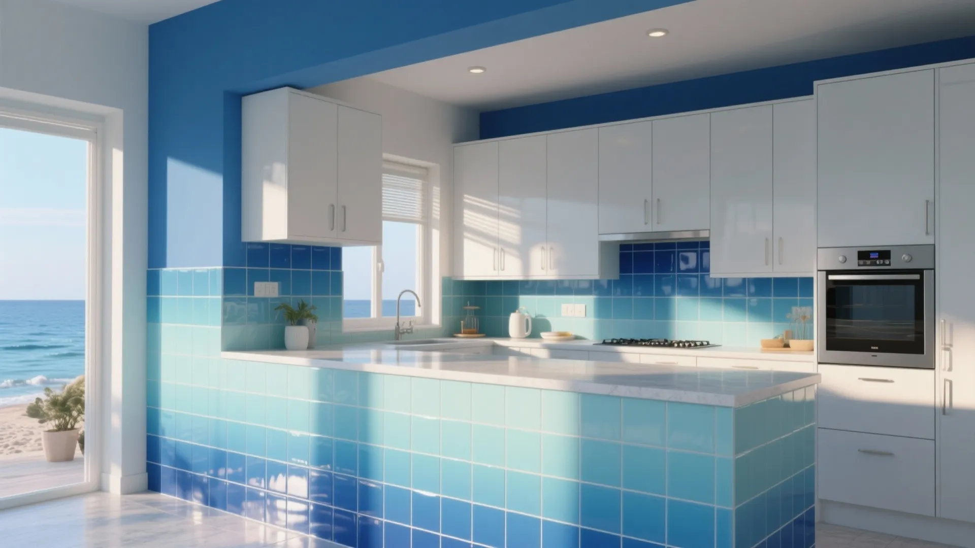 5. Gradient Tiles for Subtle Movement