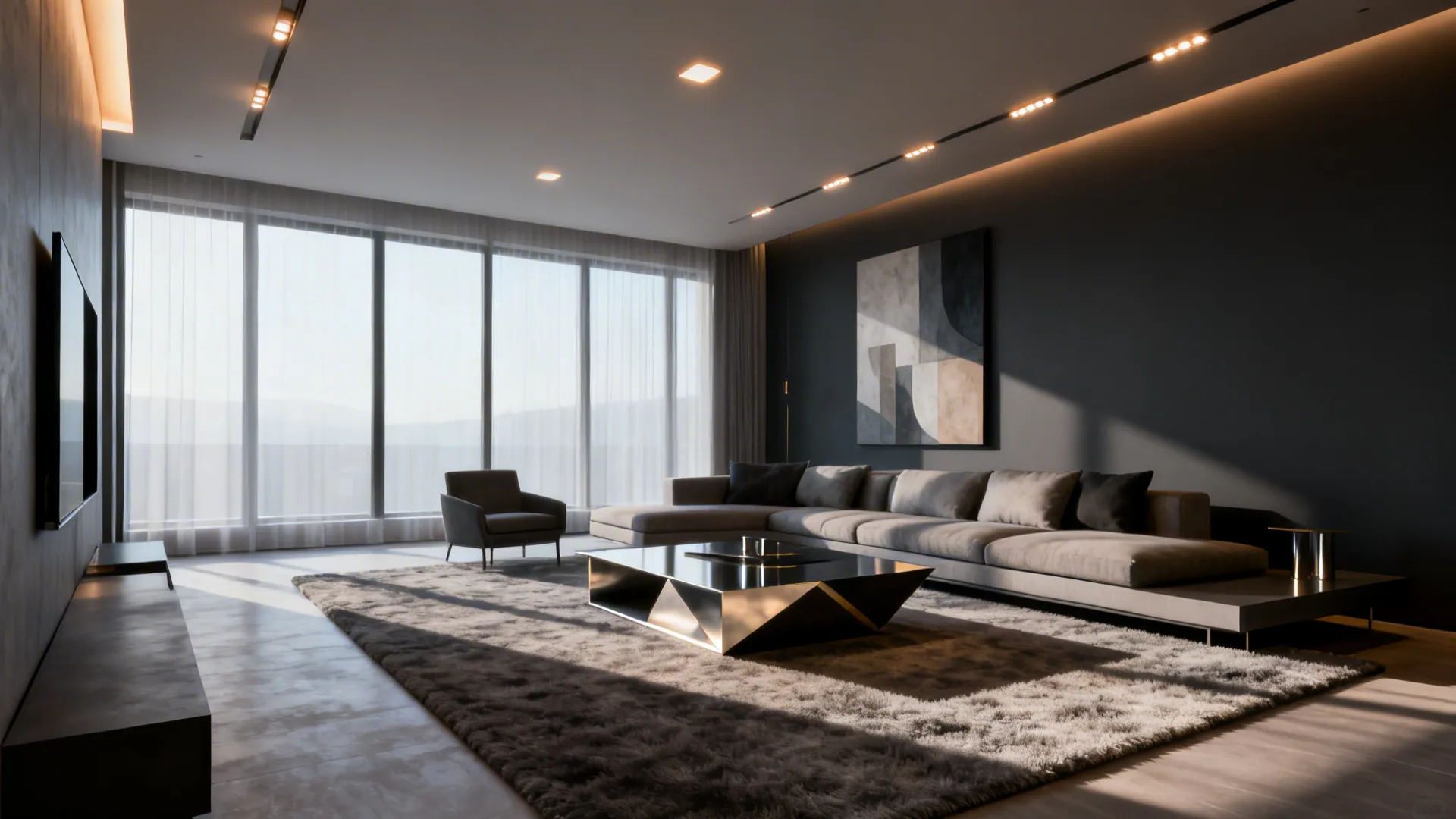 5. Gradient Grey Scheme (Light to Dark)