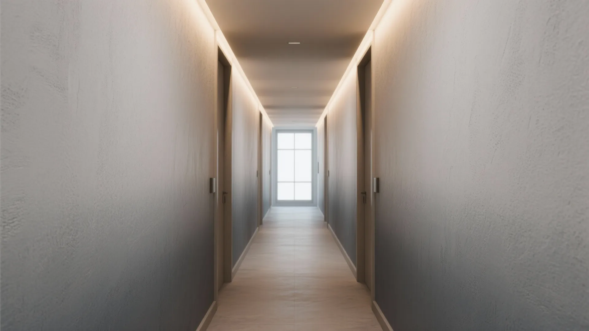 4. Gradient and Accent Walls with Greys