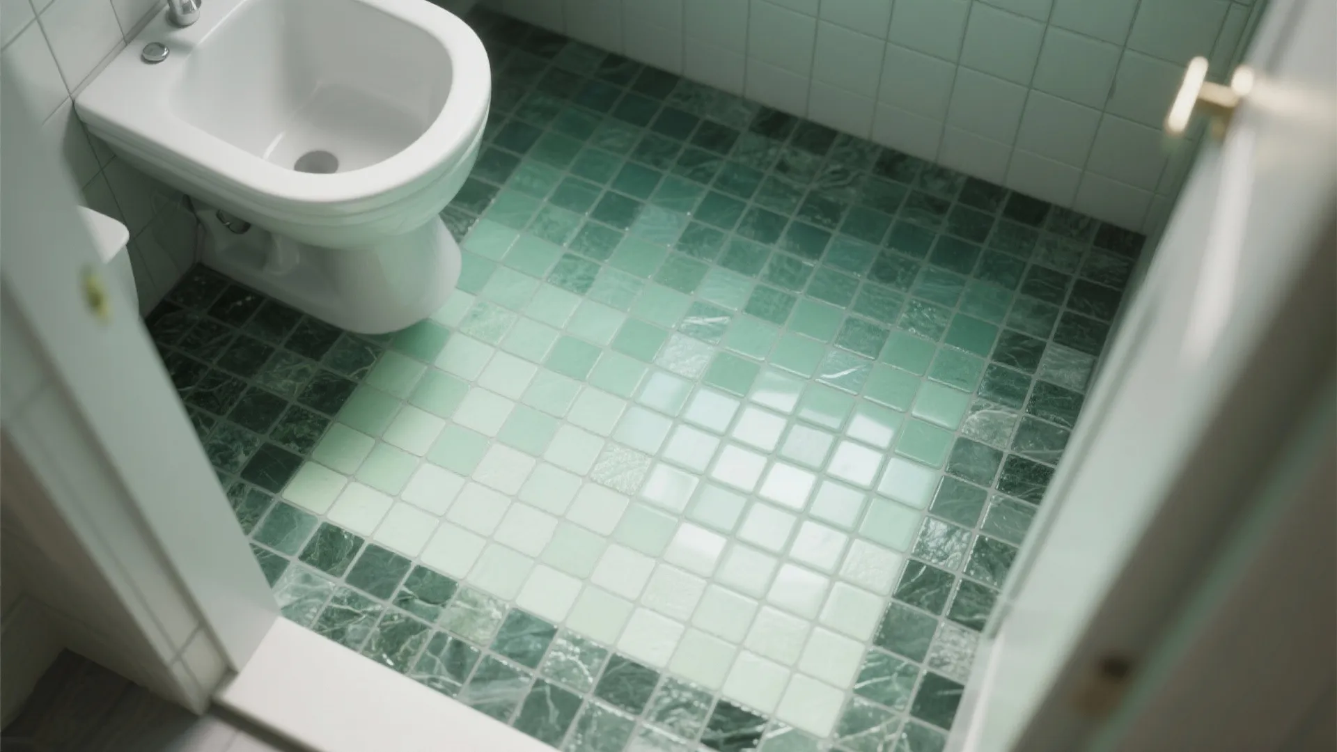 3. Gradient Mosaic Floor for Subtle Motion