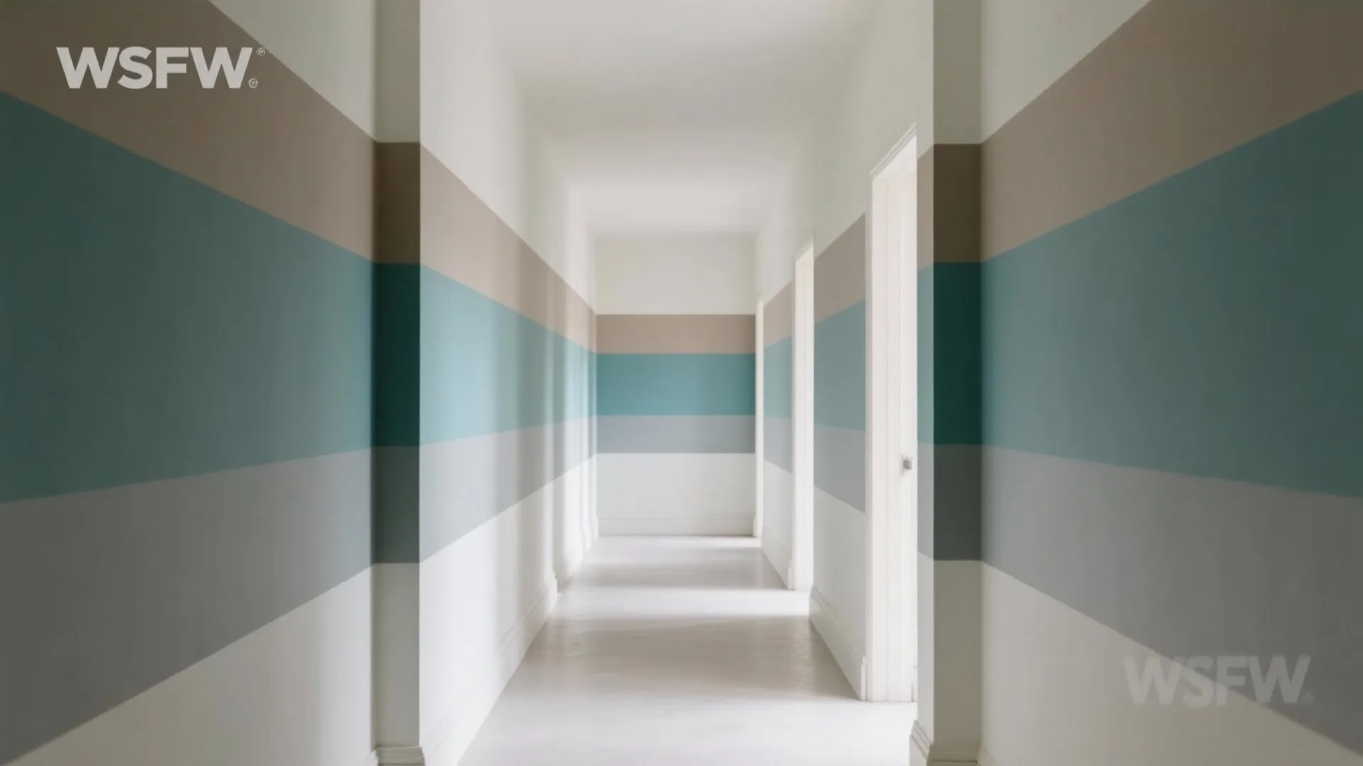 Idea 5: Color-blocked gradient bands for movement