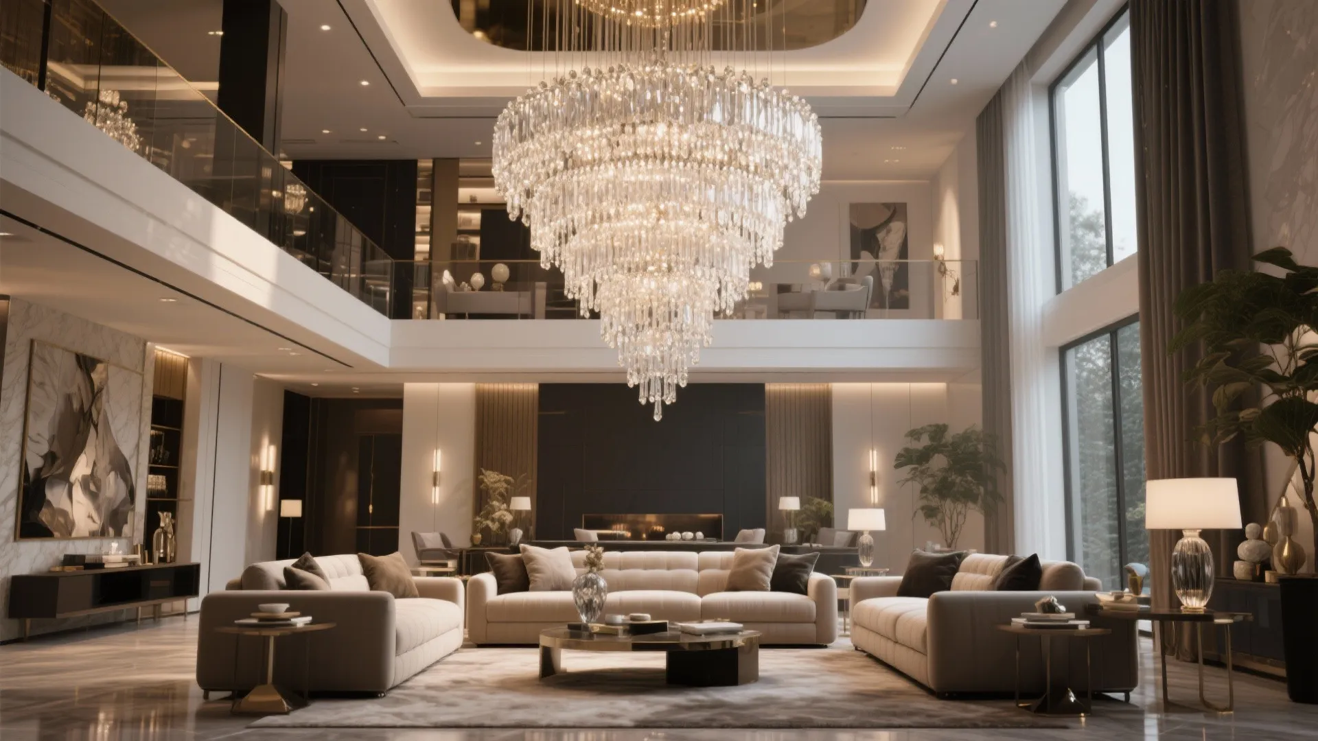 1. Grand Statement Chandelier