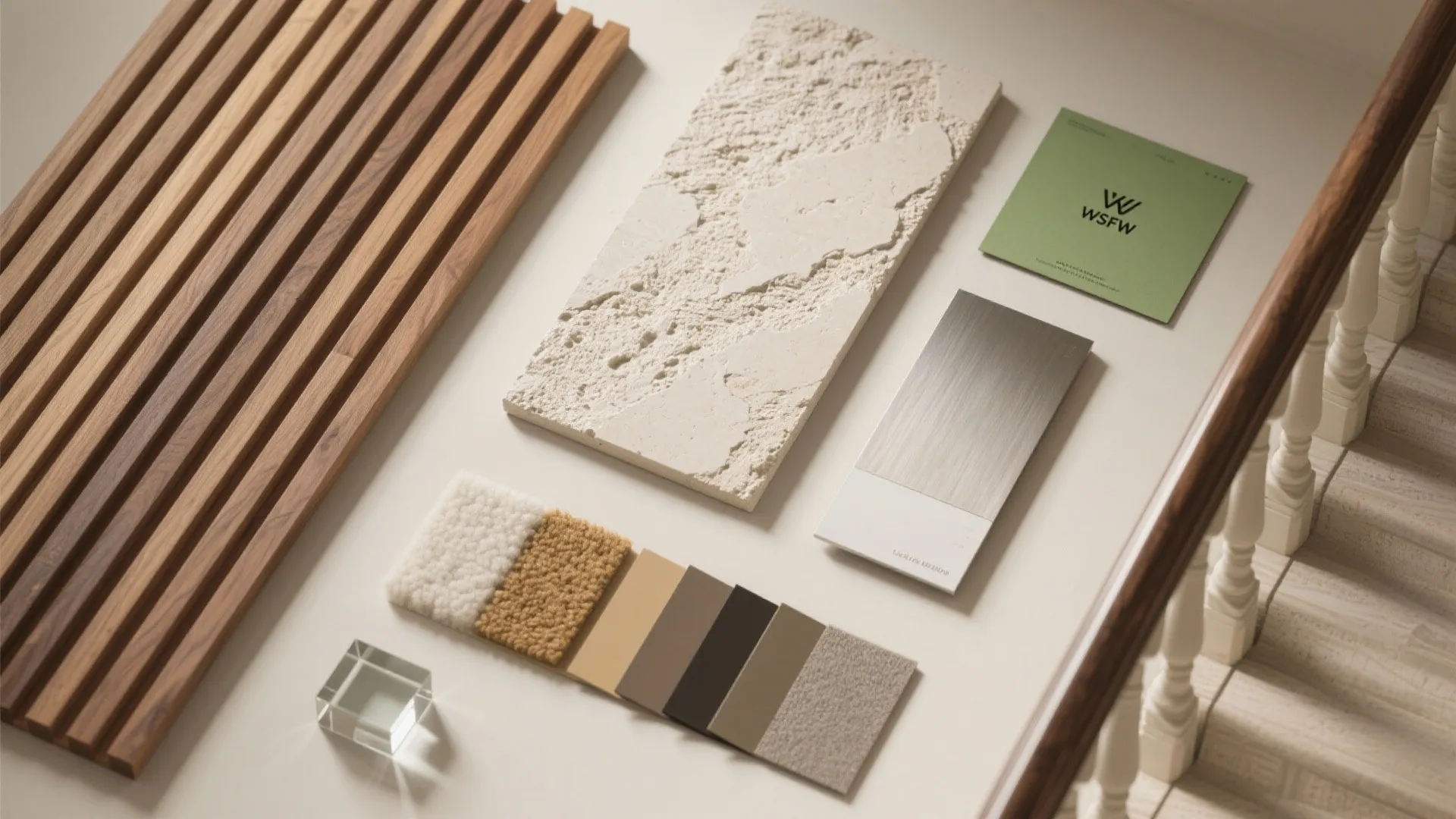 Material Warmth Meets Monumental Gestures