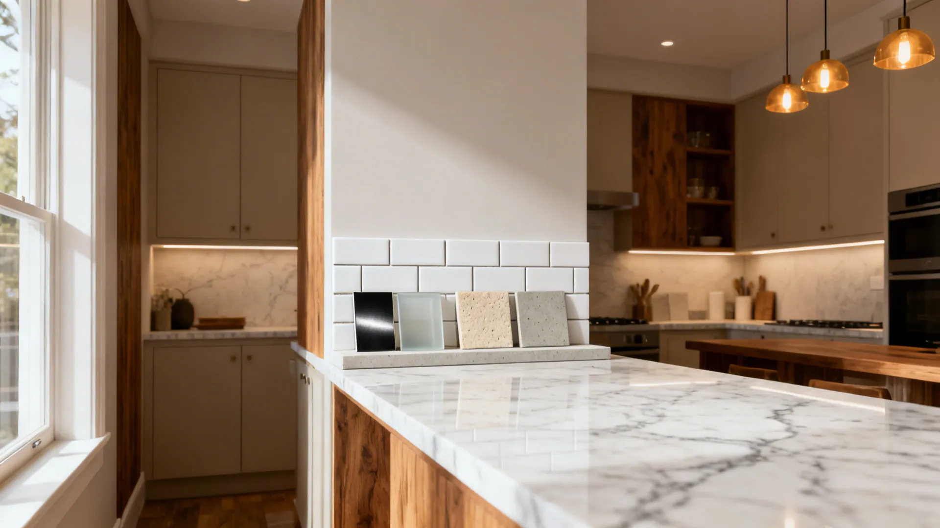 5 Kitchen Granite Countertop & Backsplash Ideas