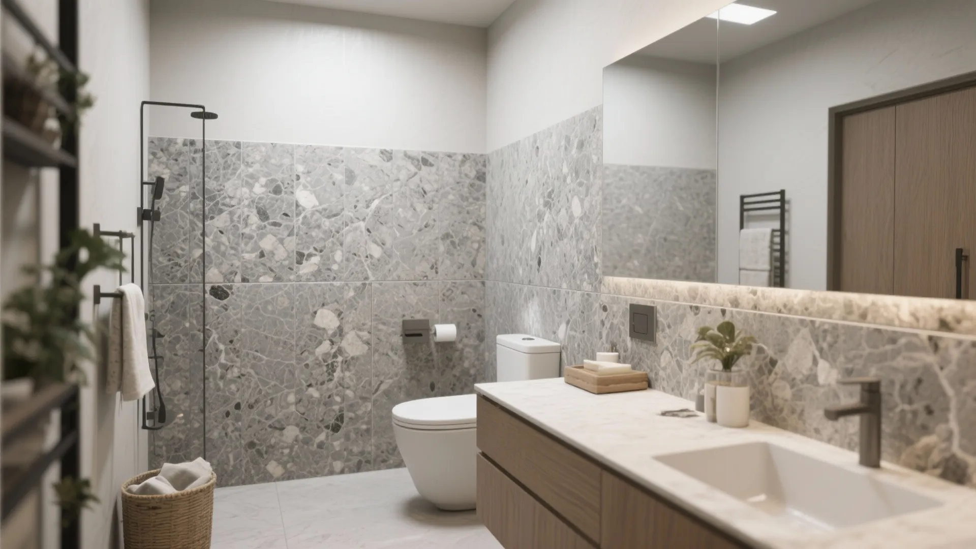 Granite Backsplashes Beyond the Kitchen