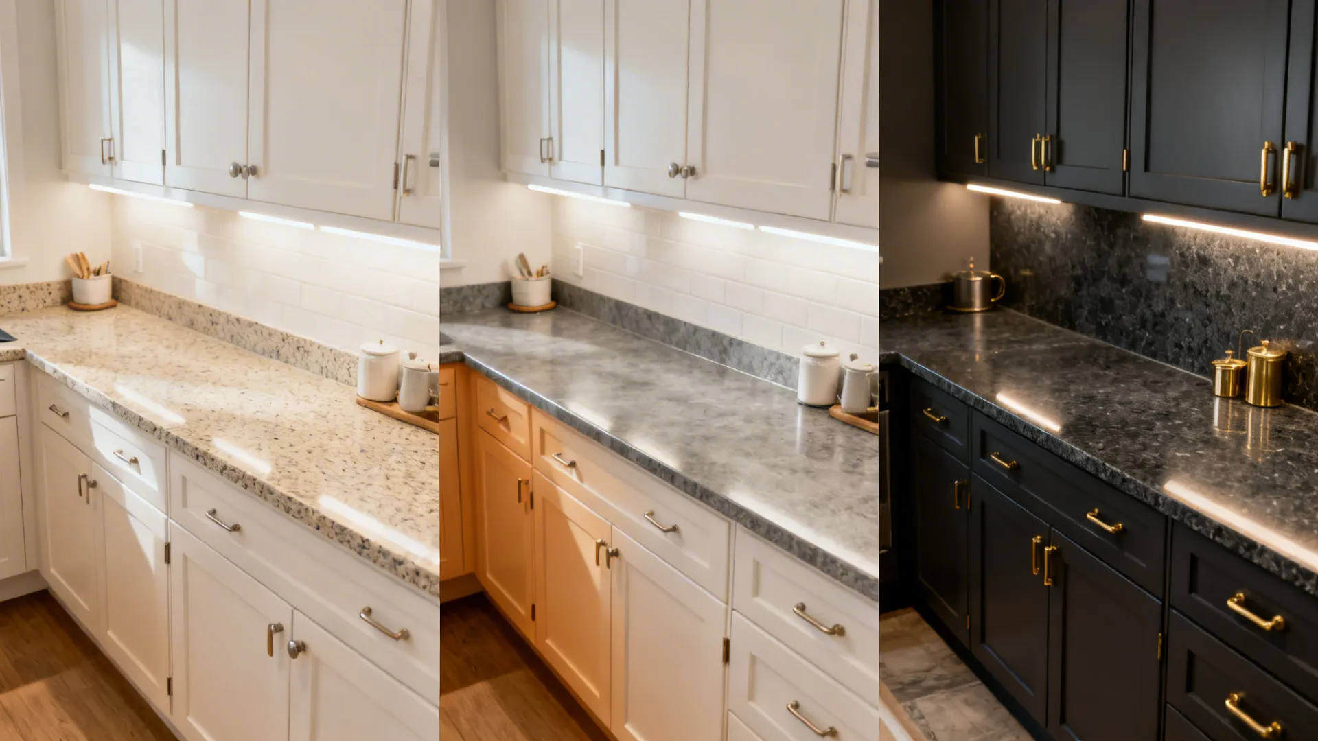 Light, Mid, or Dark Granite: Color Strategy for Small Kitchens