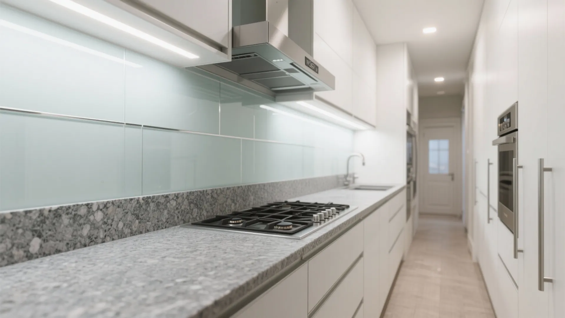 Granite plus glass: balancing weight and light