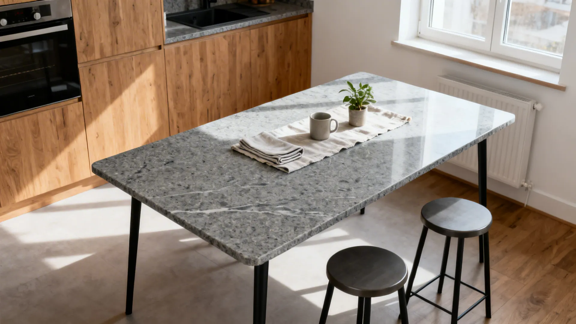 Granite Dining Table for Kitchen: 5 Smart Design Ideas: How I use granite dining tables to elevate small kitchens with style, durability, and multi-functional layouts