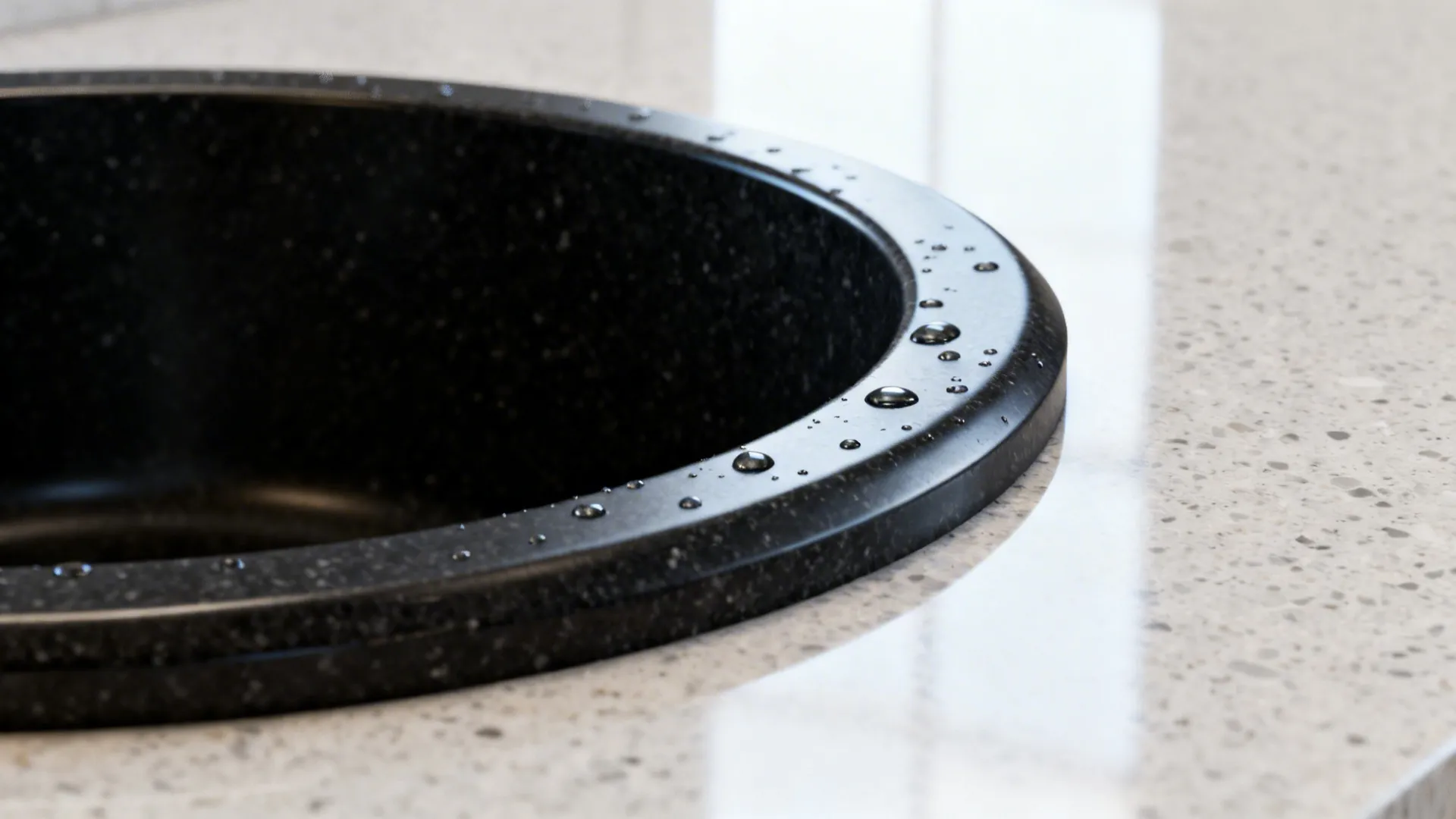 3) Granite Composite in Matte Black or Grey