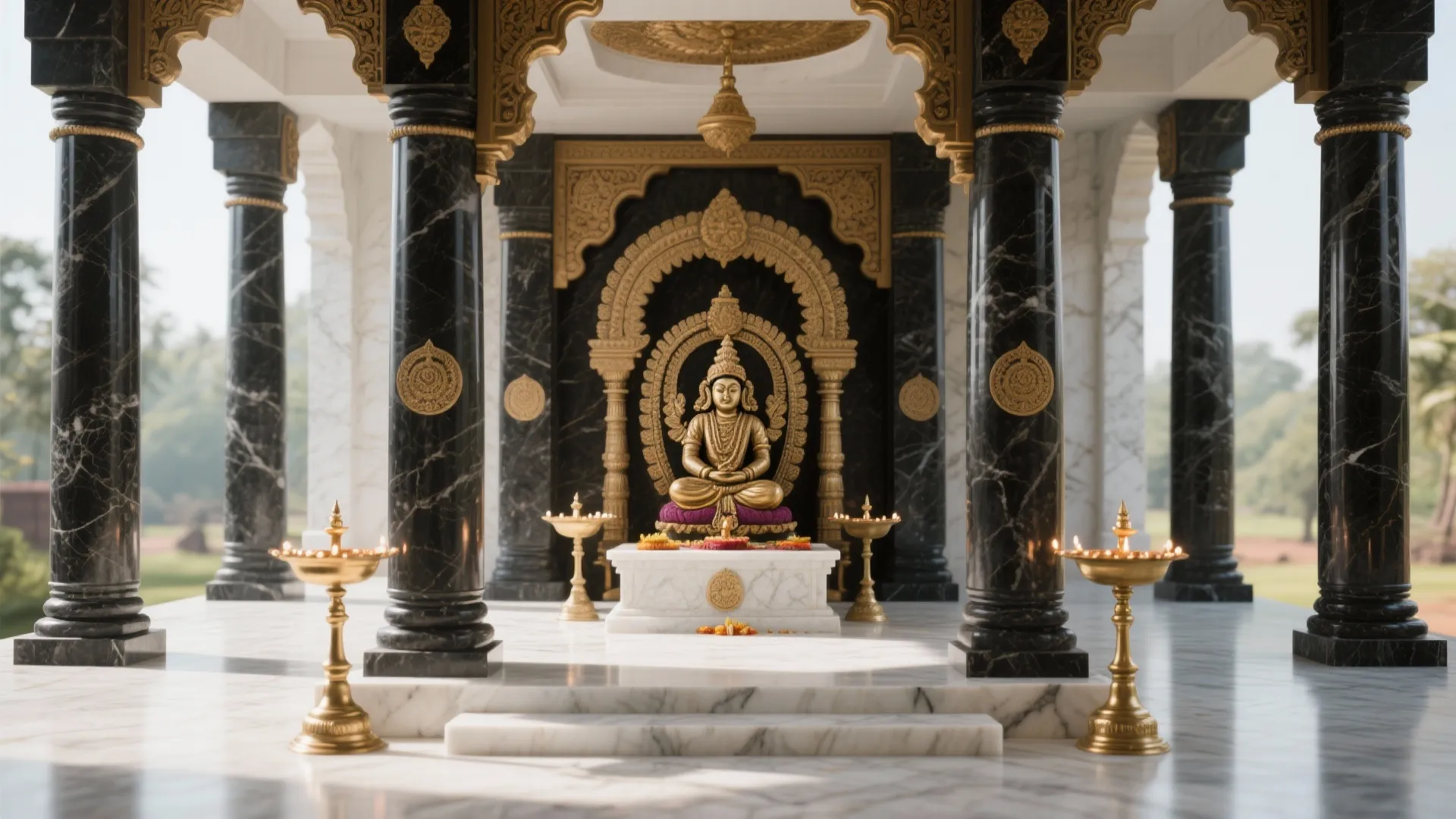 Stone and Granite Mandaps