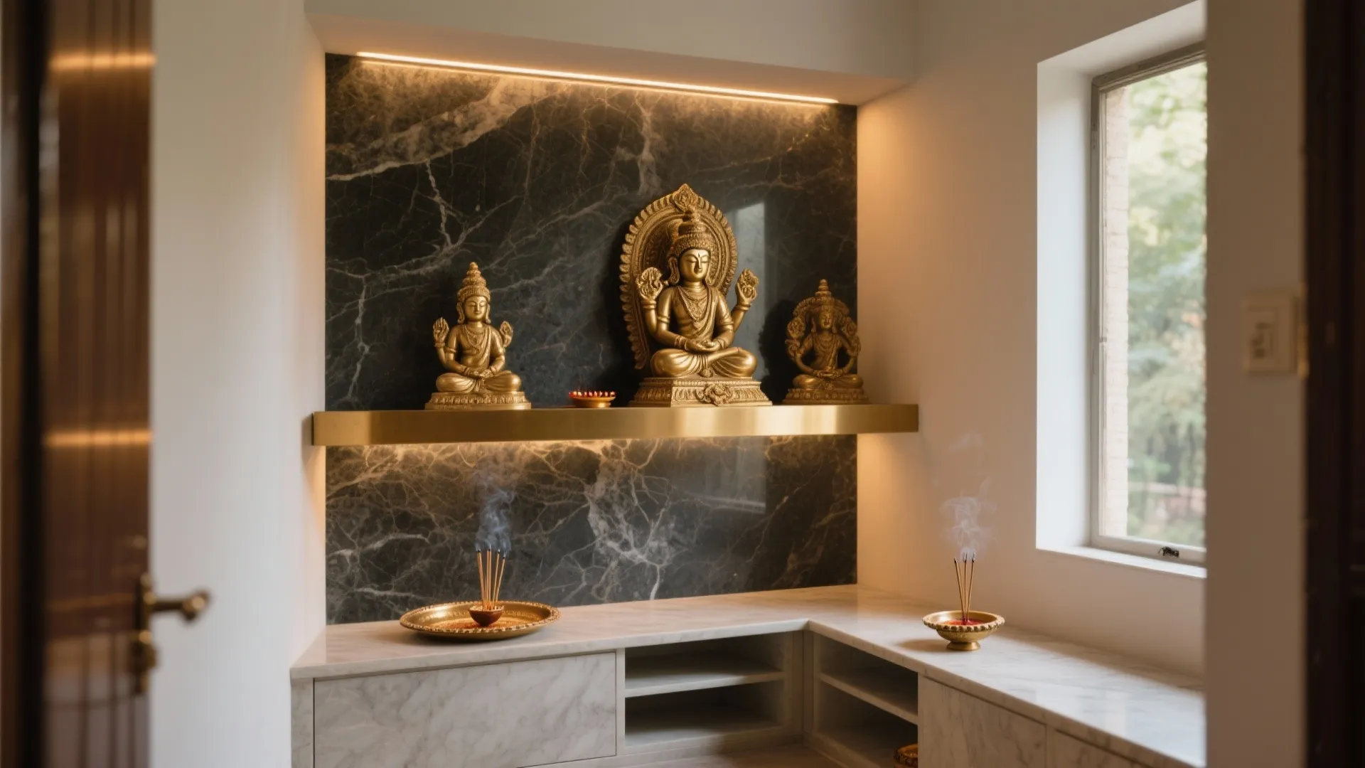 Pooja Room Granite Slab Design: 5 Inspiring Ideas: Smarter small-space sanctuaries with granite: my field-tested ideas, pros & cons, and real-world tips