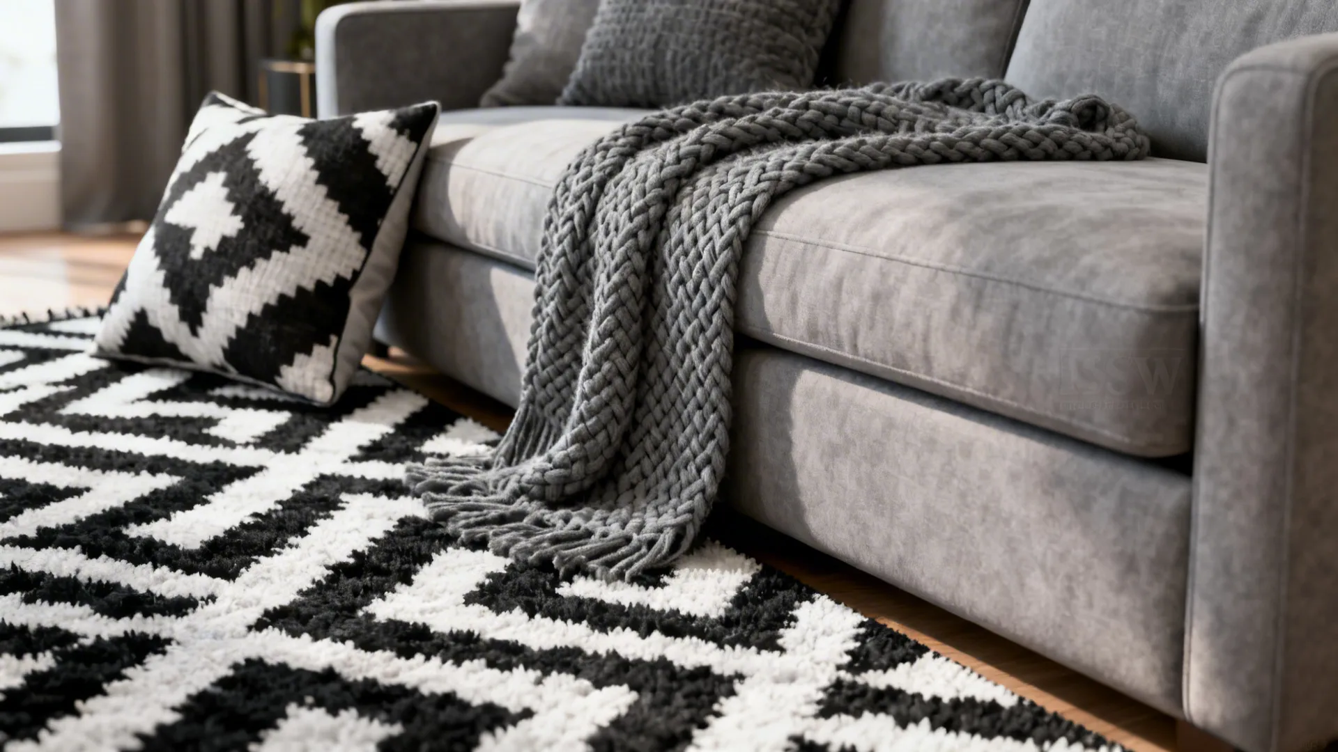 1. High-contrast graphic accents