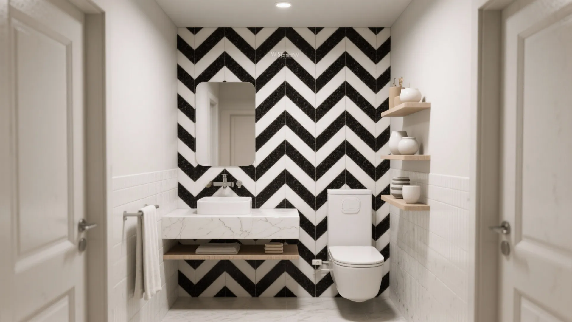 4. Graphic Black and White Patterns