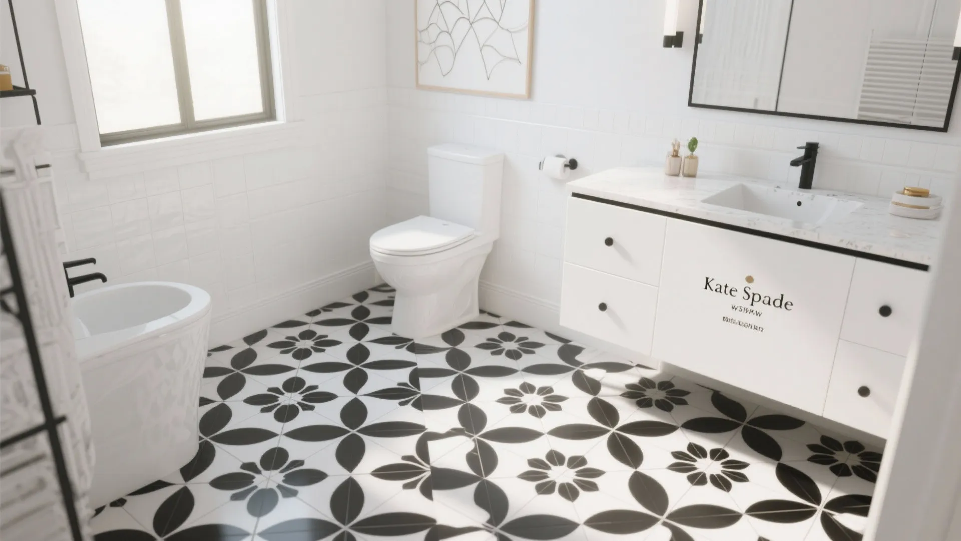 4. Graphic Floor Tiles