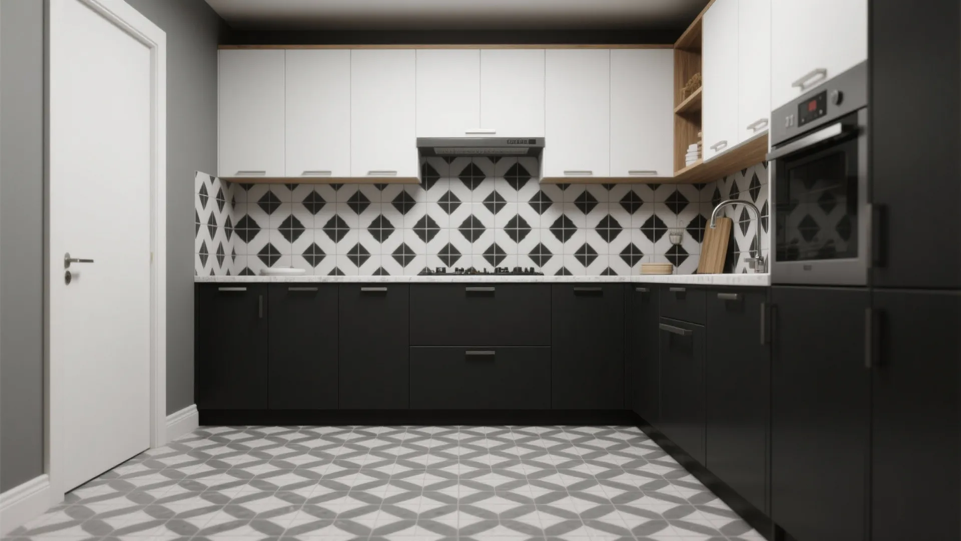 3. Graphic Tile as a Focal Point